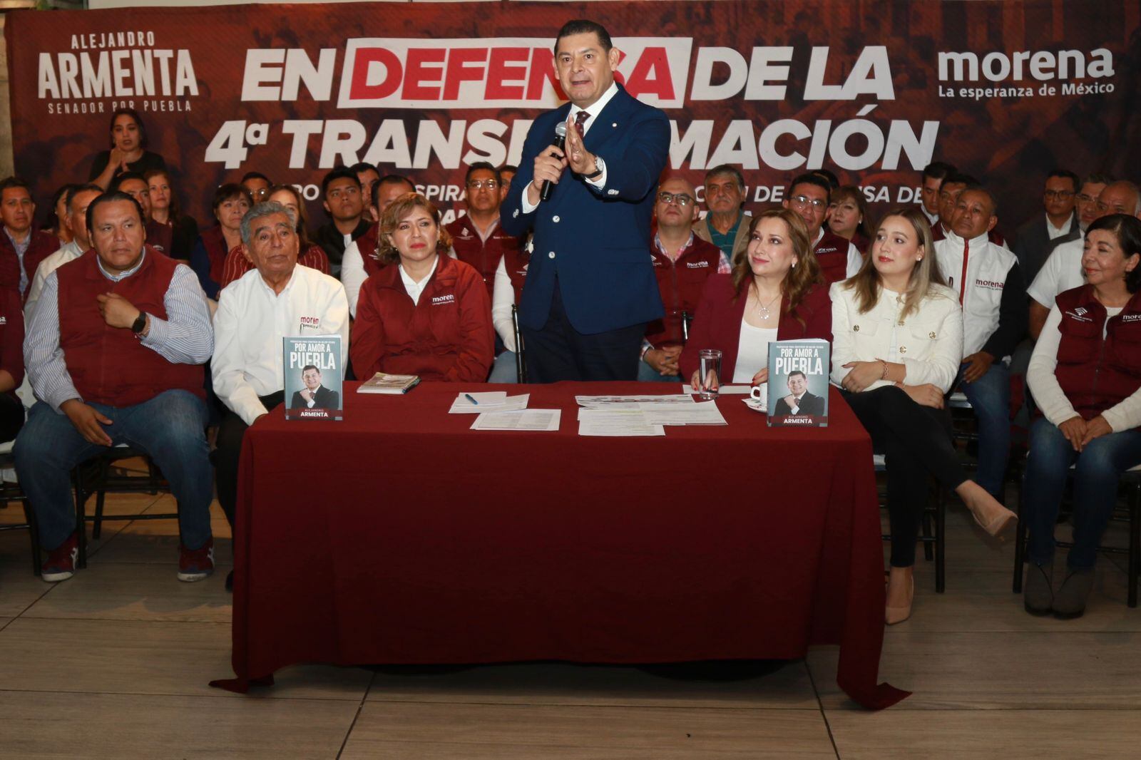 Alejandro Armenta apunta que va por gubernatura de Puebla para preservar legado de AMLO