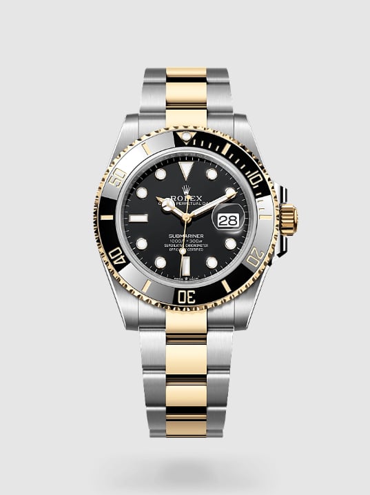 Rolex Submariner Date es elaborado de acero y oro. (Foto: rolex.ultrajewels.com).