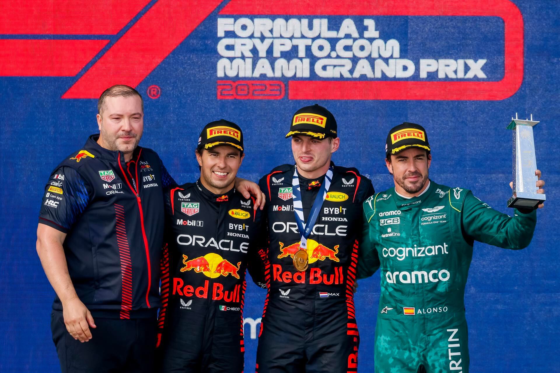 GP de Miami: la escudería Red Bull convertida en aplanadora