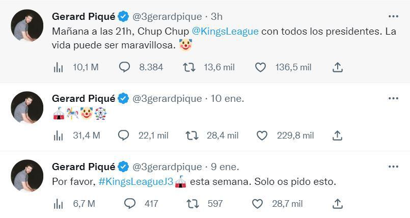 Gerard Piqué también se refirió a la Kings League como 