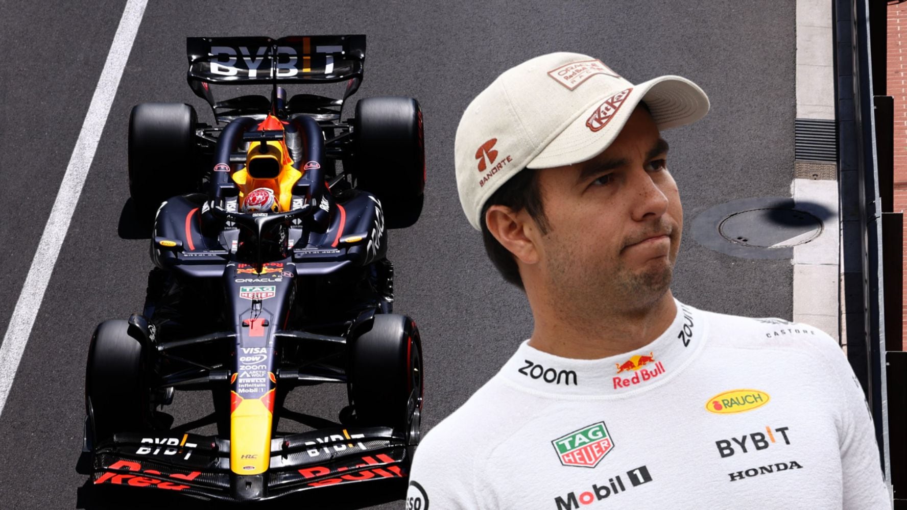 'Checo Pérez tuvo una mala clasificación en el GP de Mónaco, donde terminó en la P18. (Foto: Especial El Financiero)