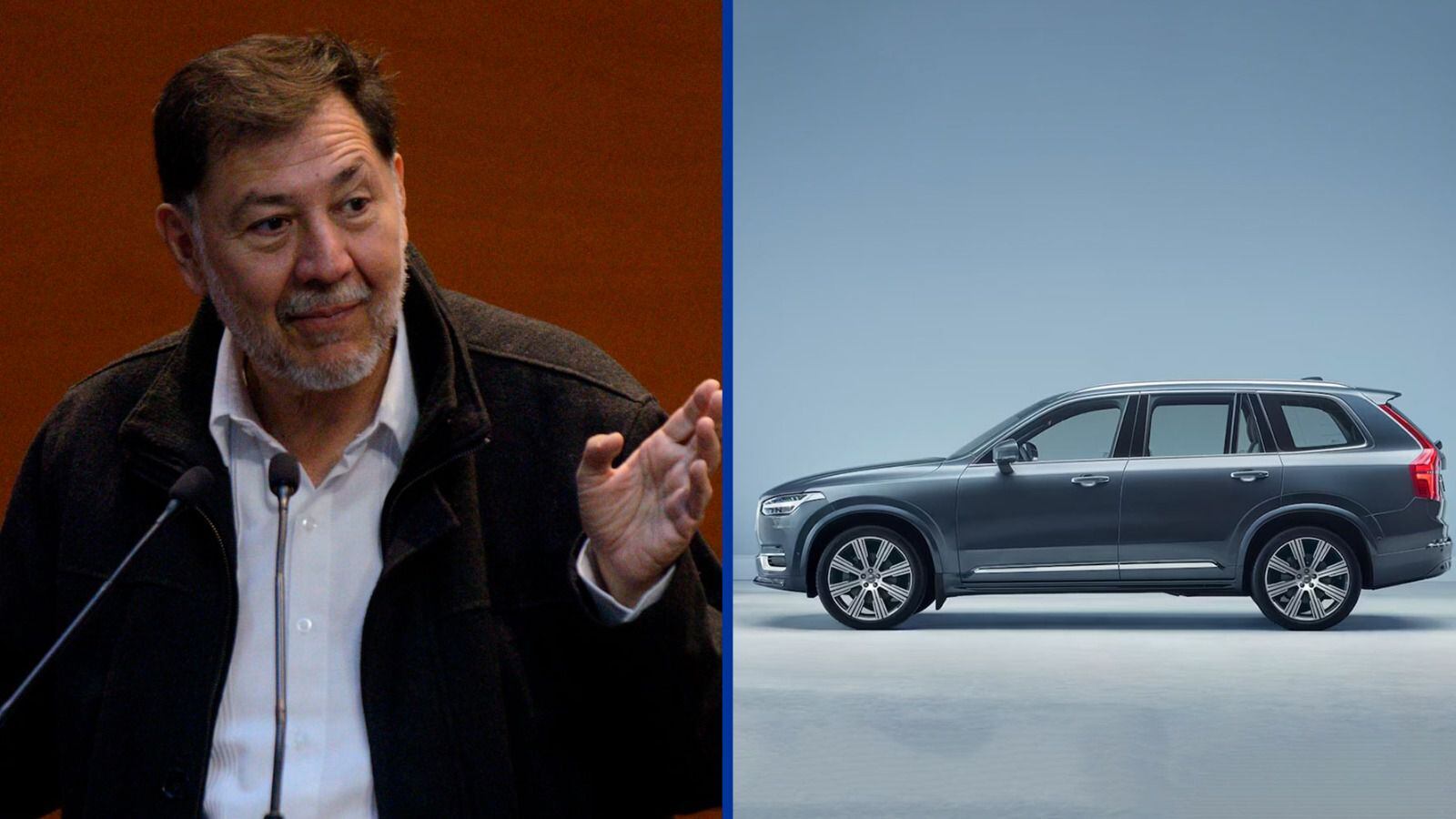 Fernández Noroña revela: ‘Tengo una Volvo XC90′; ¿cuánto cuesta y cómo es esa camioneta de lujo?