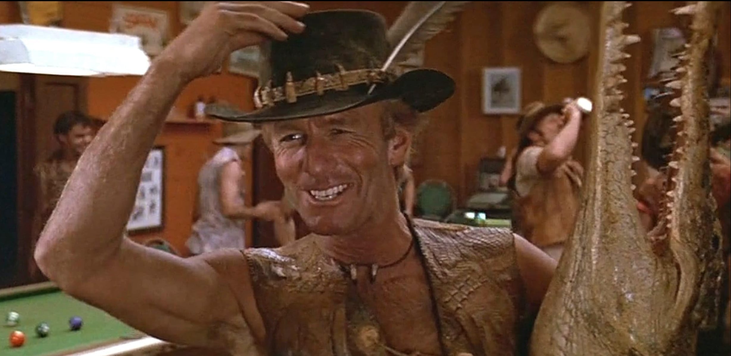 'Crocodile Dundee' fue una película que se estrenó en 1986. (Foto: IMDB)