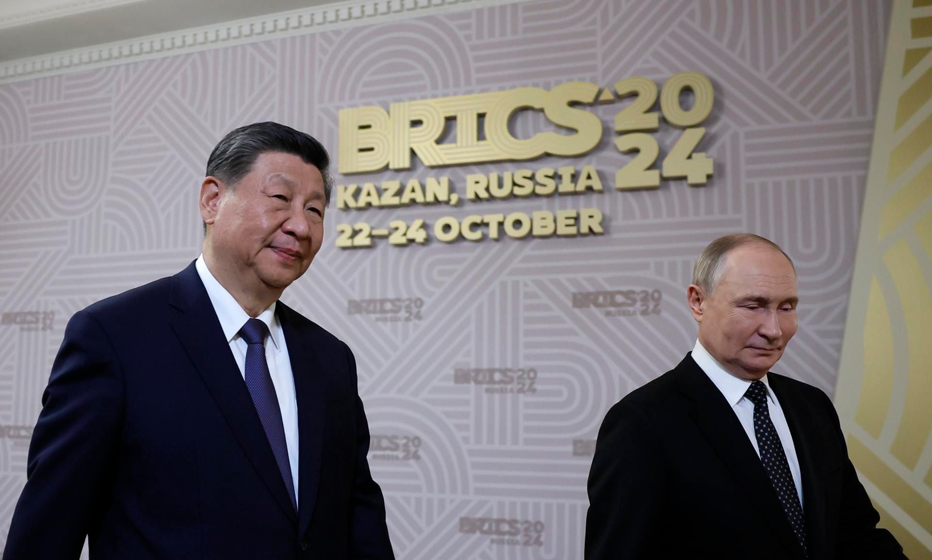 Rusia y China son países miembro de la BRICS. [Fotografía. EFE]