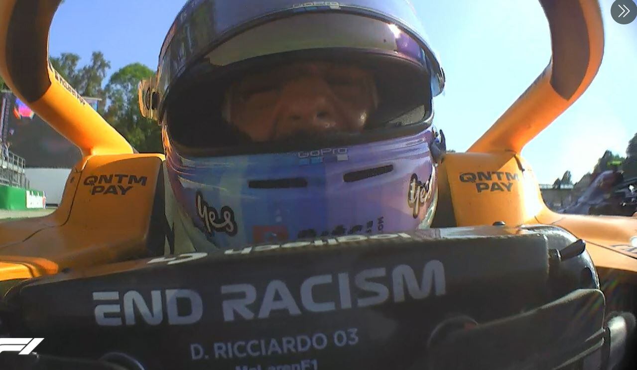 ‘Checo’ Pérez pierde podio tras sanción en el GP de Italia; gana Daniel Ricciardo