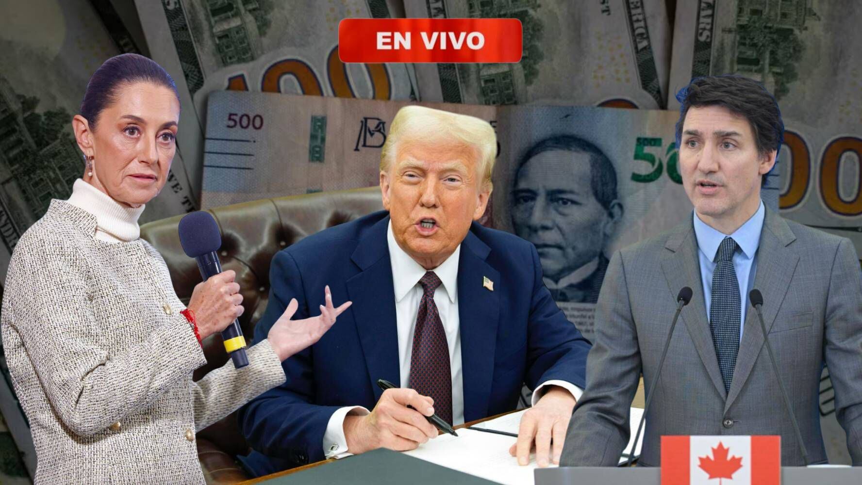 Trump platica con Sheinbaum y Trudeau: ¿A qué acuerdos llegó con México y Canadá?