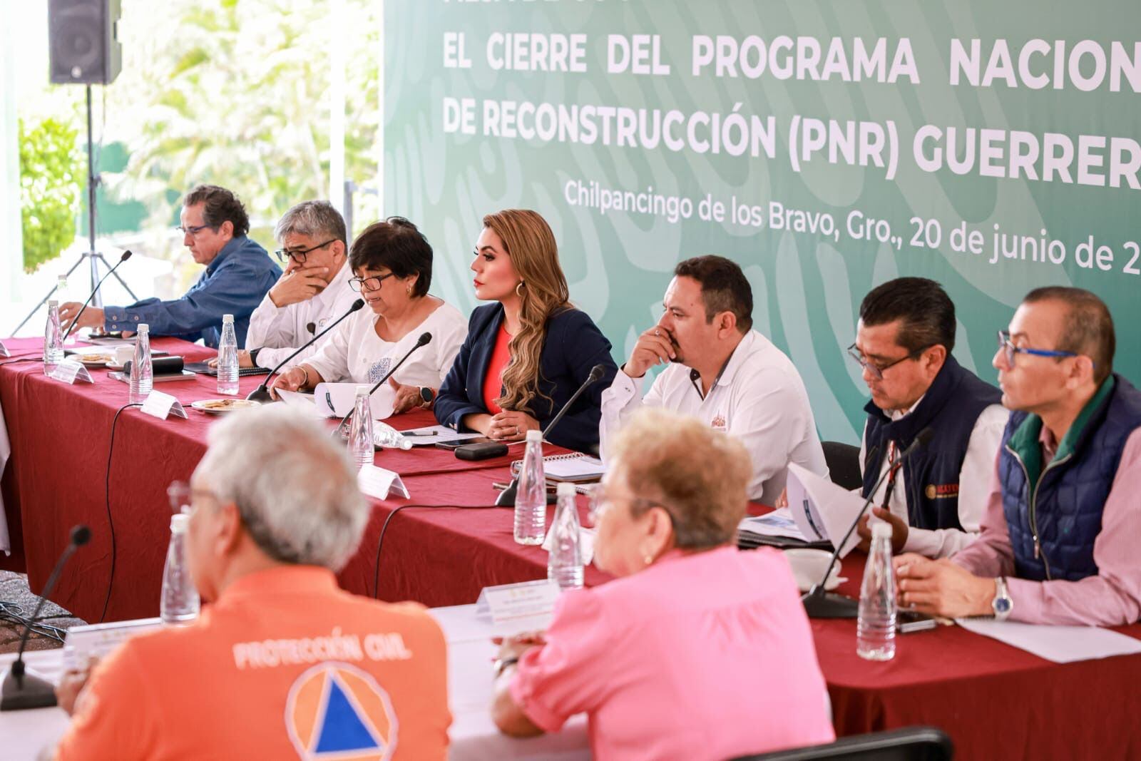 Encabeza Evelyn Salgado con SEDATU evaluación para cierre del Programa Nacional de Reconstrucción por sismos en Guerrero