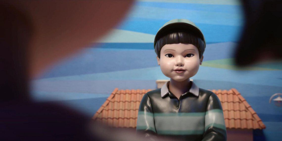 El muñeco Cheol-su es un nuevo personaje que trae otro reto a 'El Juego del Camalar'. (Foto: Netflix).