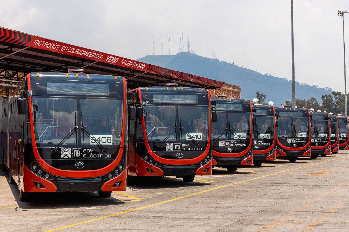 Ponen en marcha primera flota de autobuses 100% eléctricos