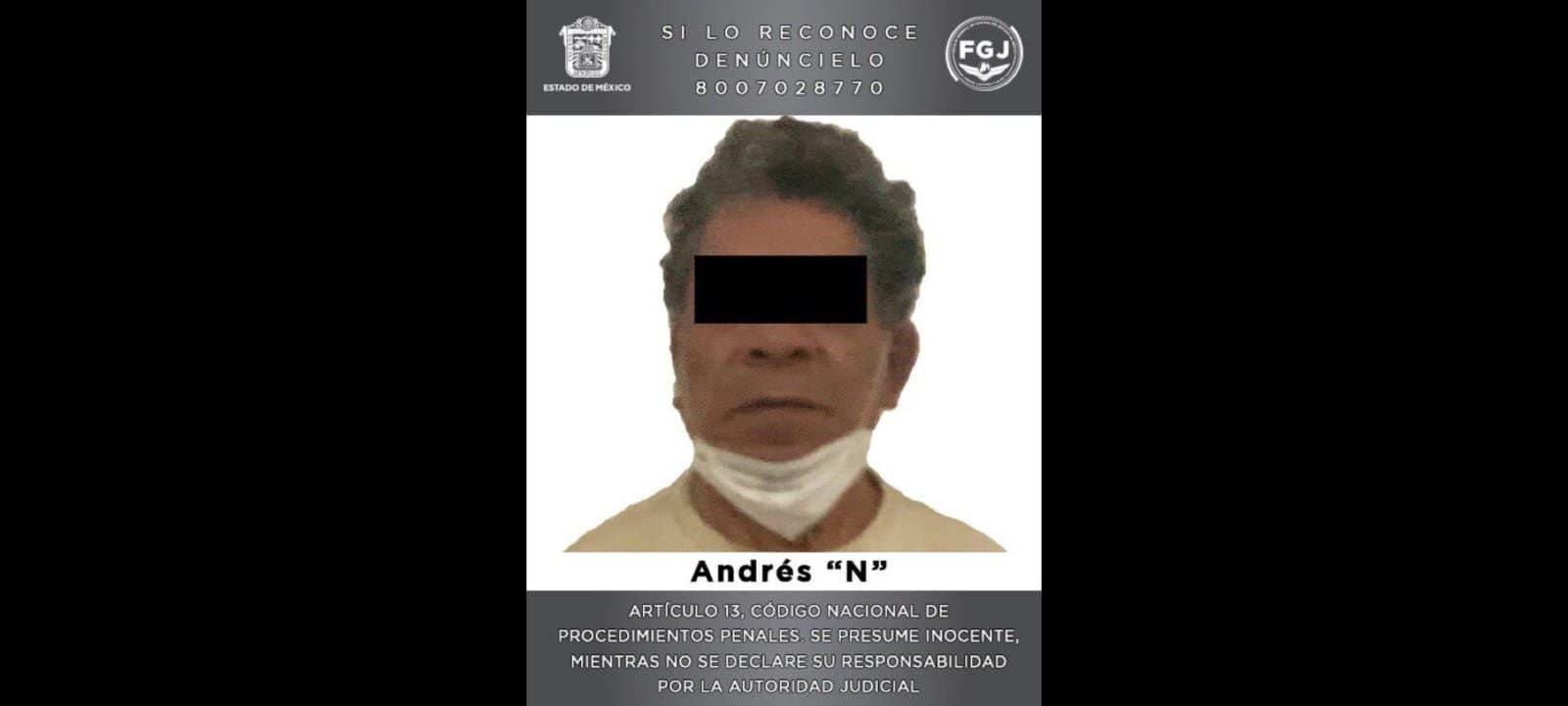 Andrés ‘N’, feminicida serial de Atizapán, recibe 55 años más de cárcel