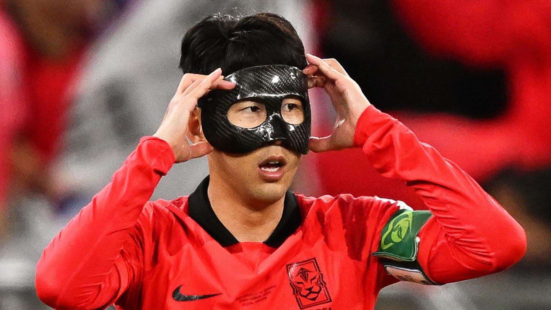 ¿Por qué Son Heung-Min y otros futbolistas usan máscara durante el Mundial de Qatar?
