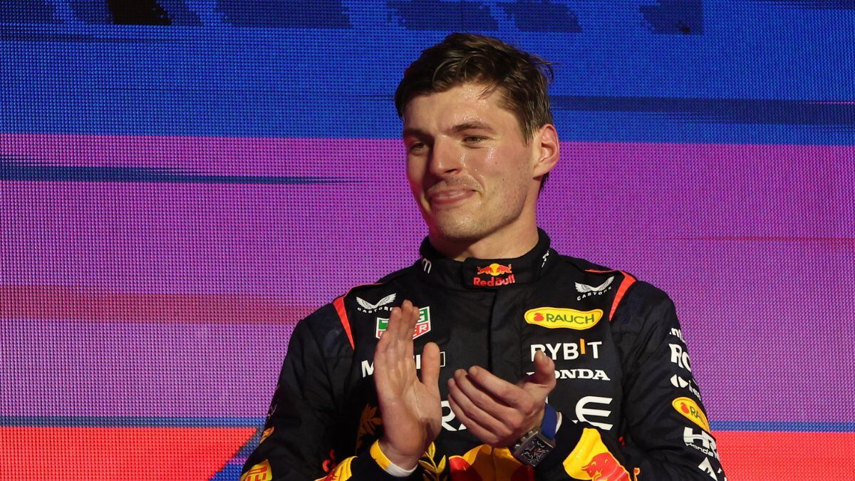 Max Verstappen y el contrato con Red Bull se extendió hasta 2028. (Foto: EFE)
