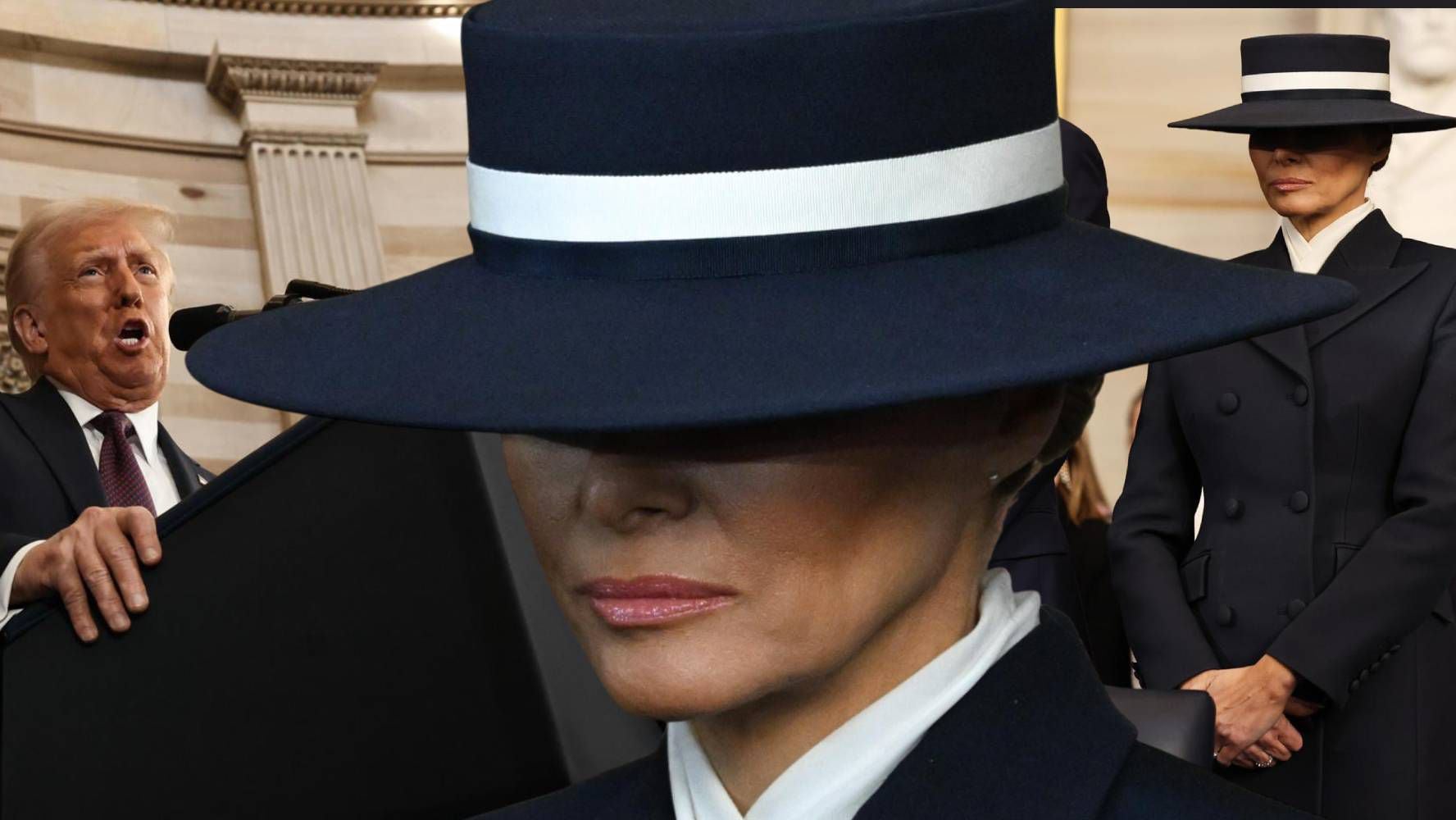 ¿Cuánto cuesta un sombrero del diseñador que vistió a Melania Trump en la investidura del presidente de EU?