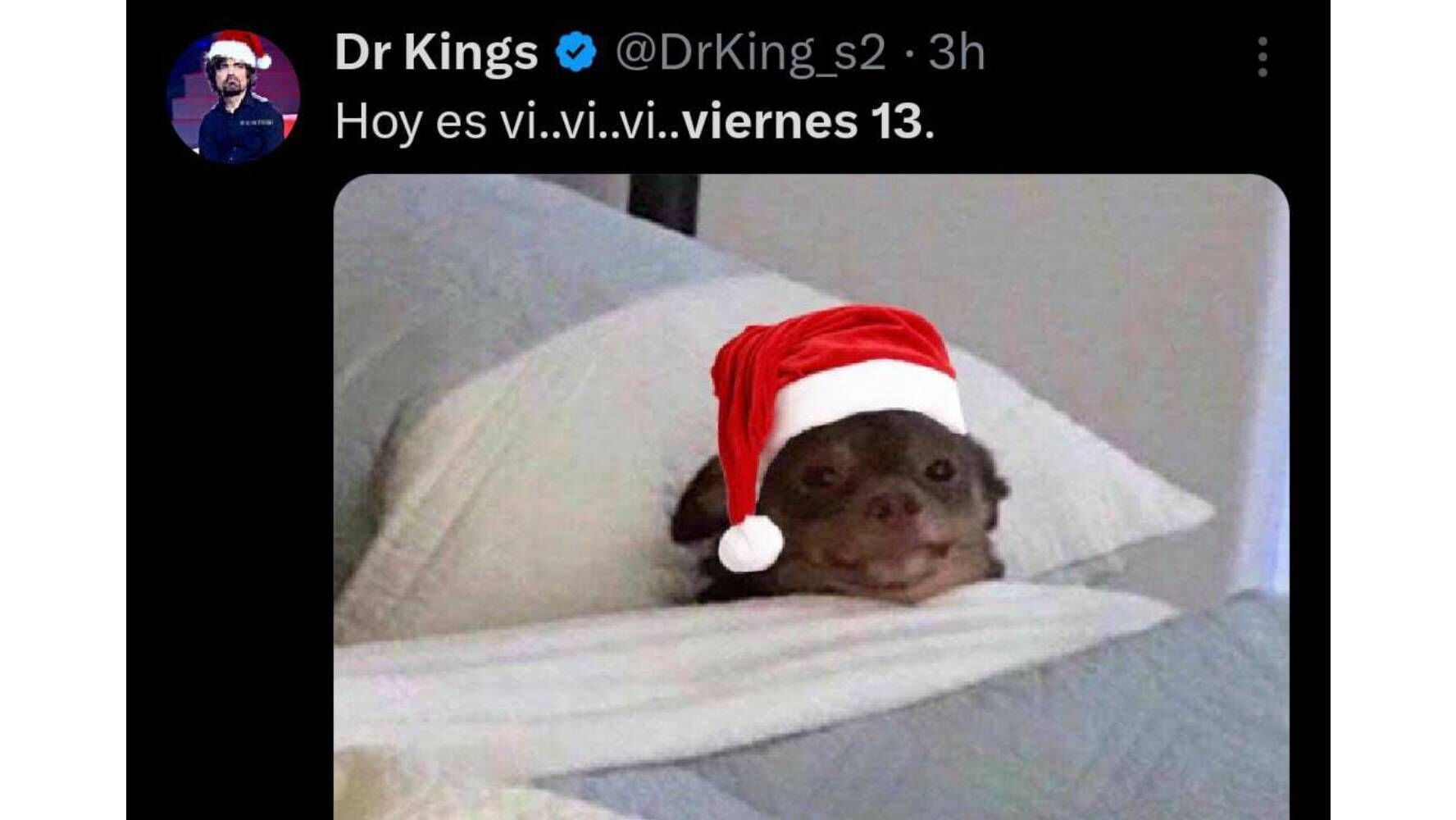 Los memes del viernes 13 de diciembre. (Foto: Captura X)