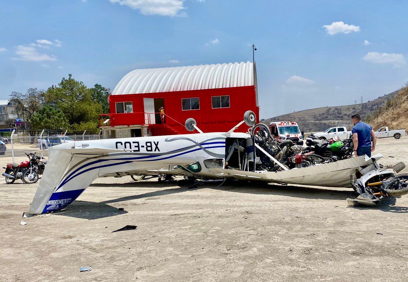 Avioneta cae en Atizapán: ¿Cuántos heridos hay en accidente de Edomex?
