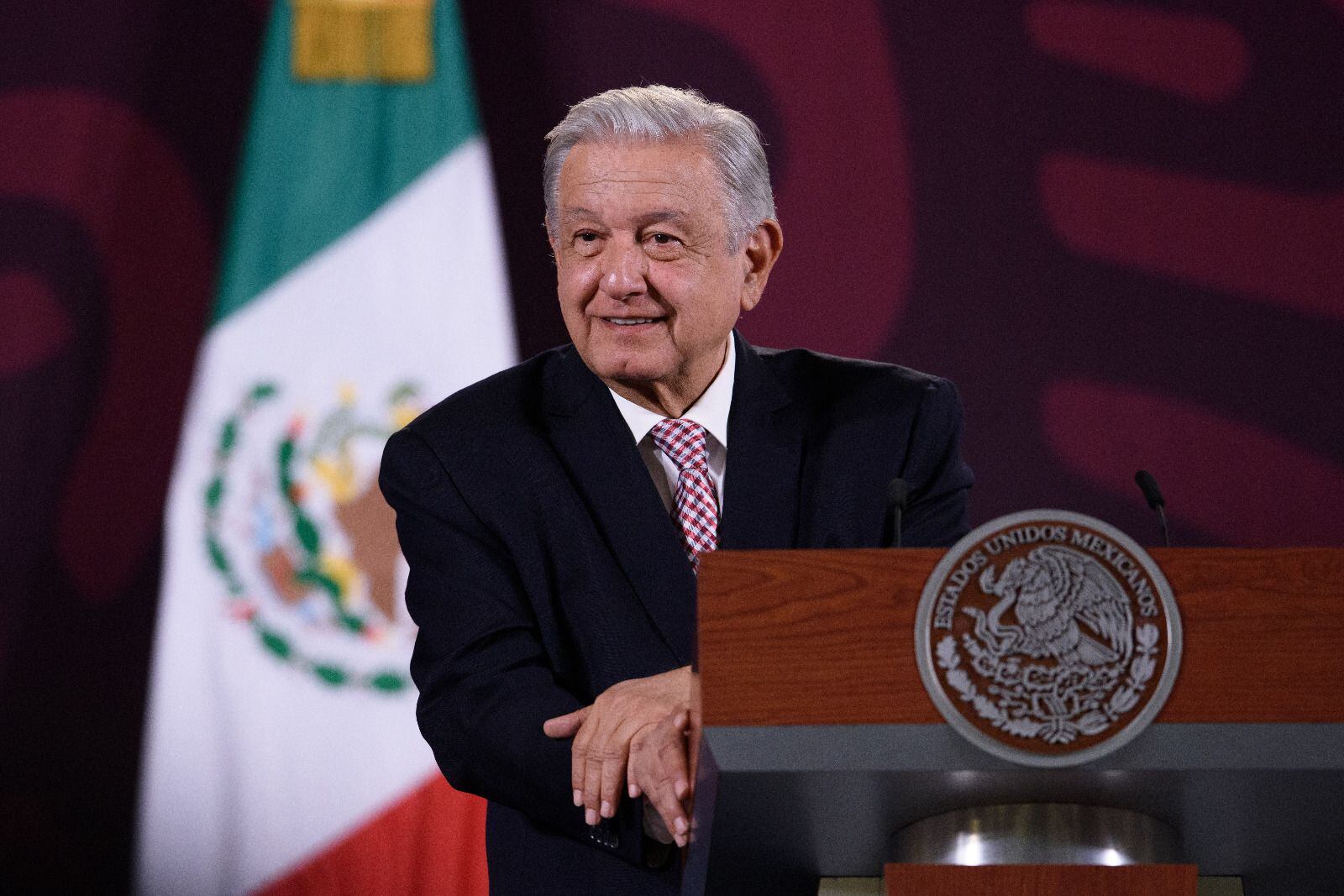 López Obrador, en su conferencia matutina de este 1 de marzo.
