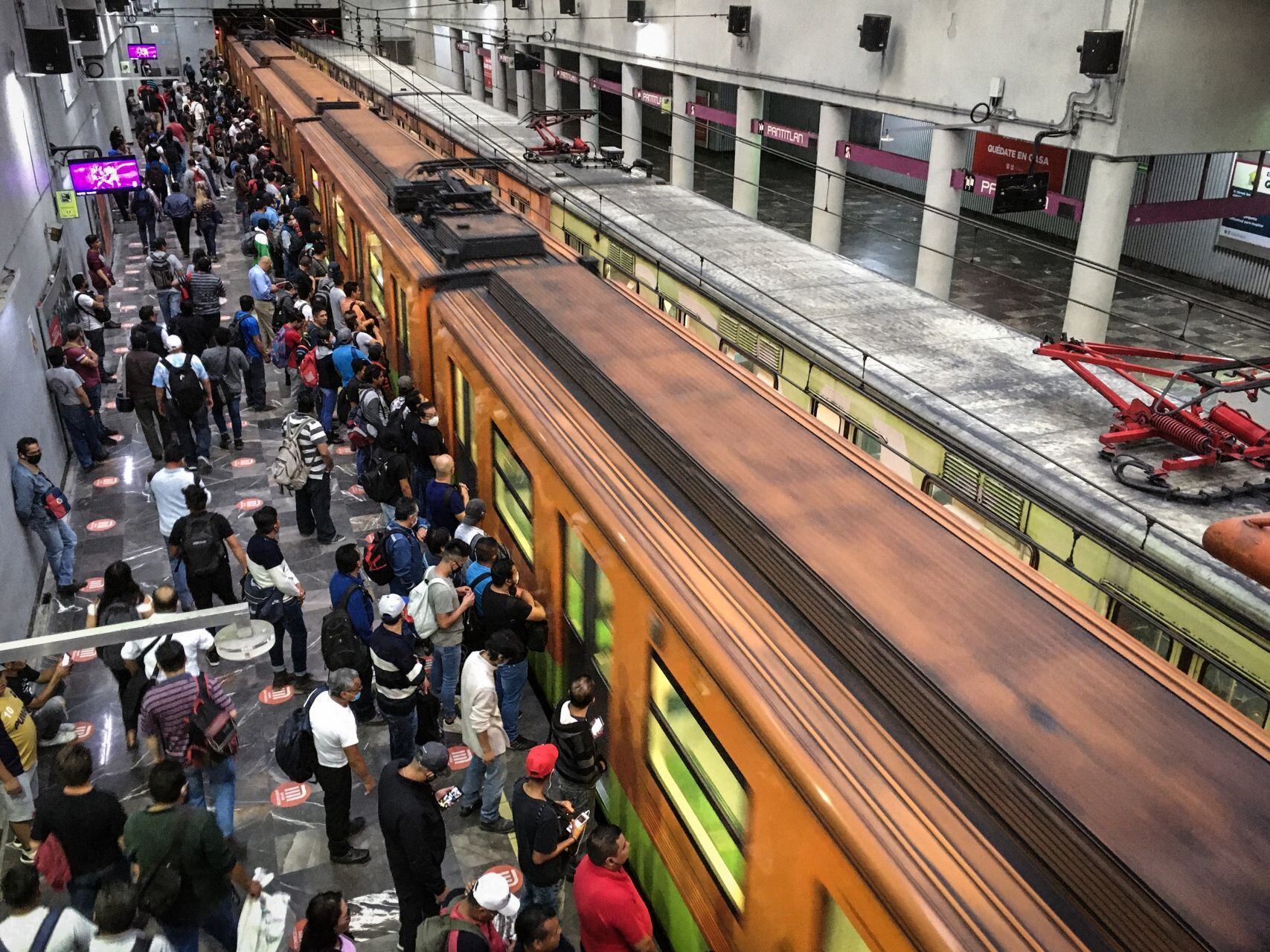 ‘Hasta la mad...: Estas líneas del Metro están saturadas este 10 de Mayo