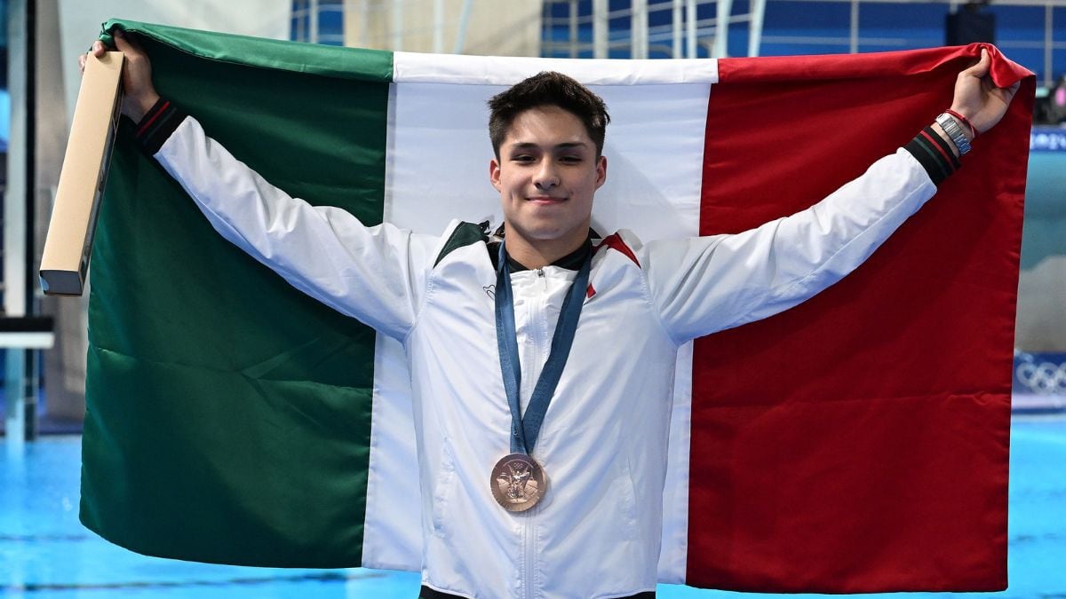 Osmar Olvera tendrá un premio económico por conseguir dos medallas en París 2024. (Foto: Mexsport)