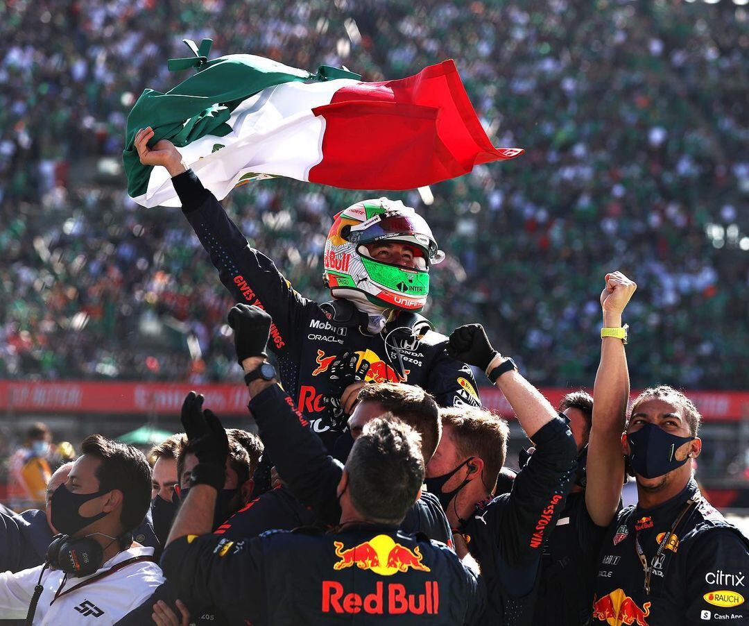 Checo Pérez en el GP de México 2021. (Foto: Instagram / @schecoperez).