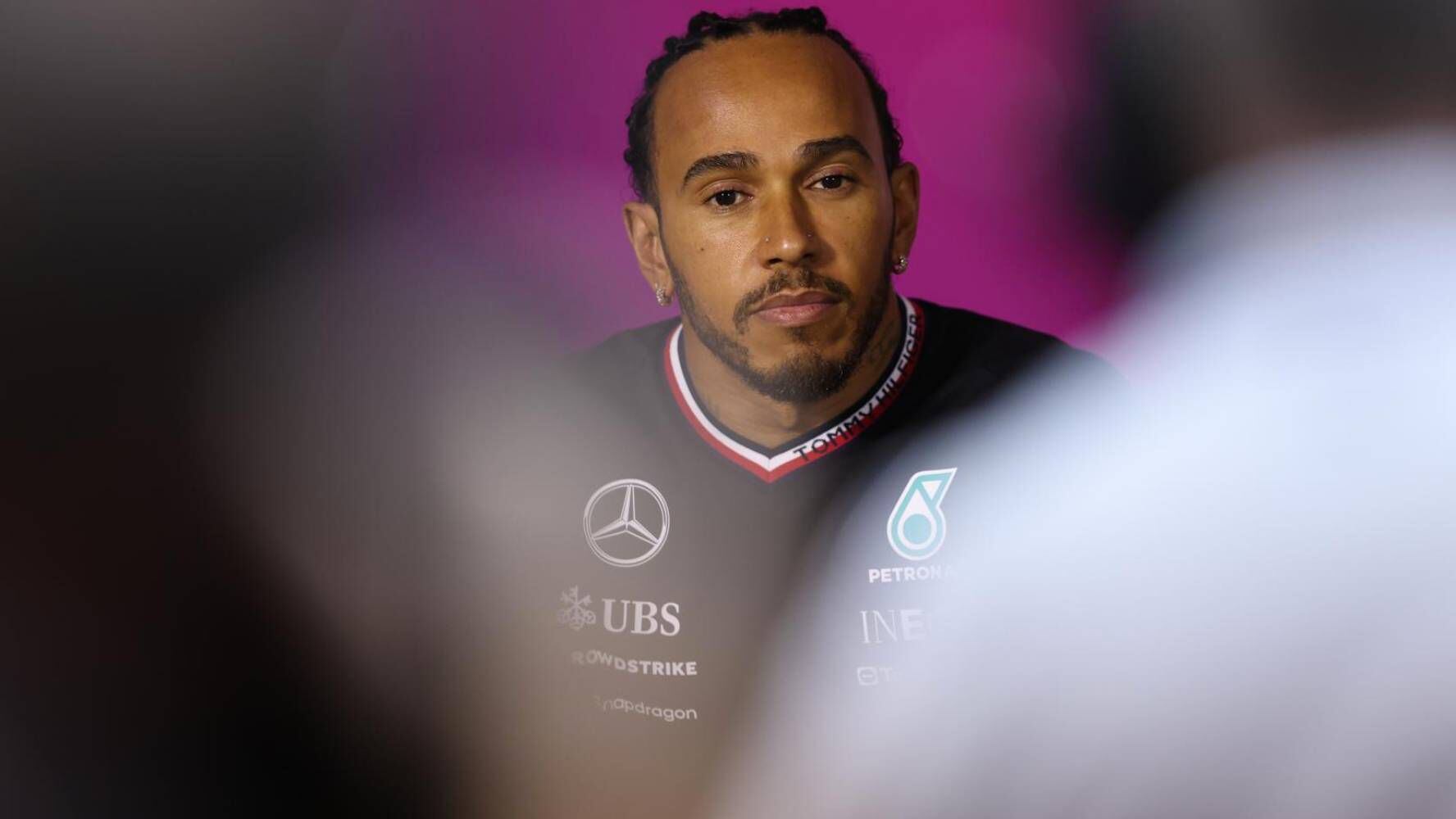El piloto británico de Fórmula Uno Lewis Hamilton, de Mercedes-AMG Petronas, se va a Ferrari en 2025. (Foto: EFE/EPA/ALI HAIDER)