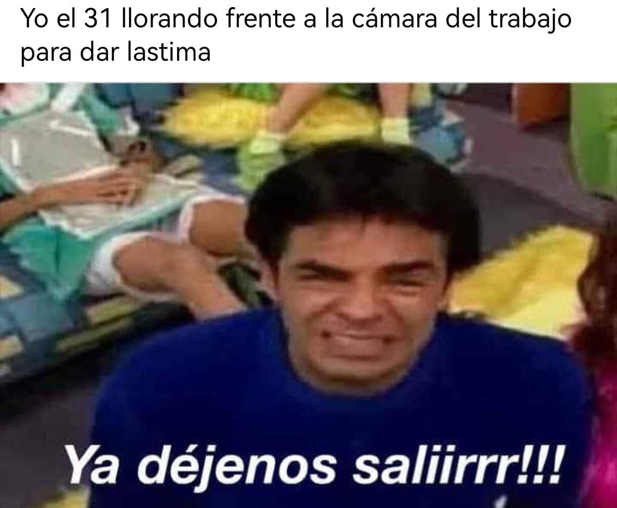 Memes e imágenes divertidas de Año Nuevo 2025. (Foto: Redes sociales)