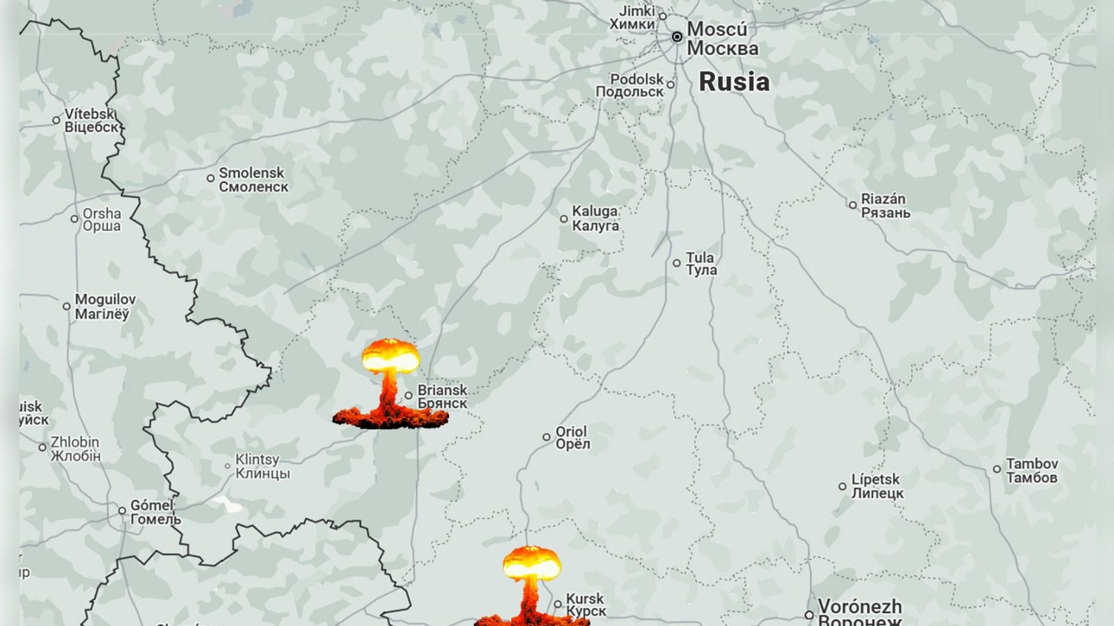 Ucrania ha lanzado misiles estadounidenses y británicos en Rusia.