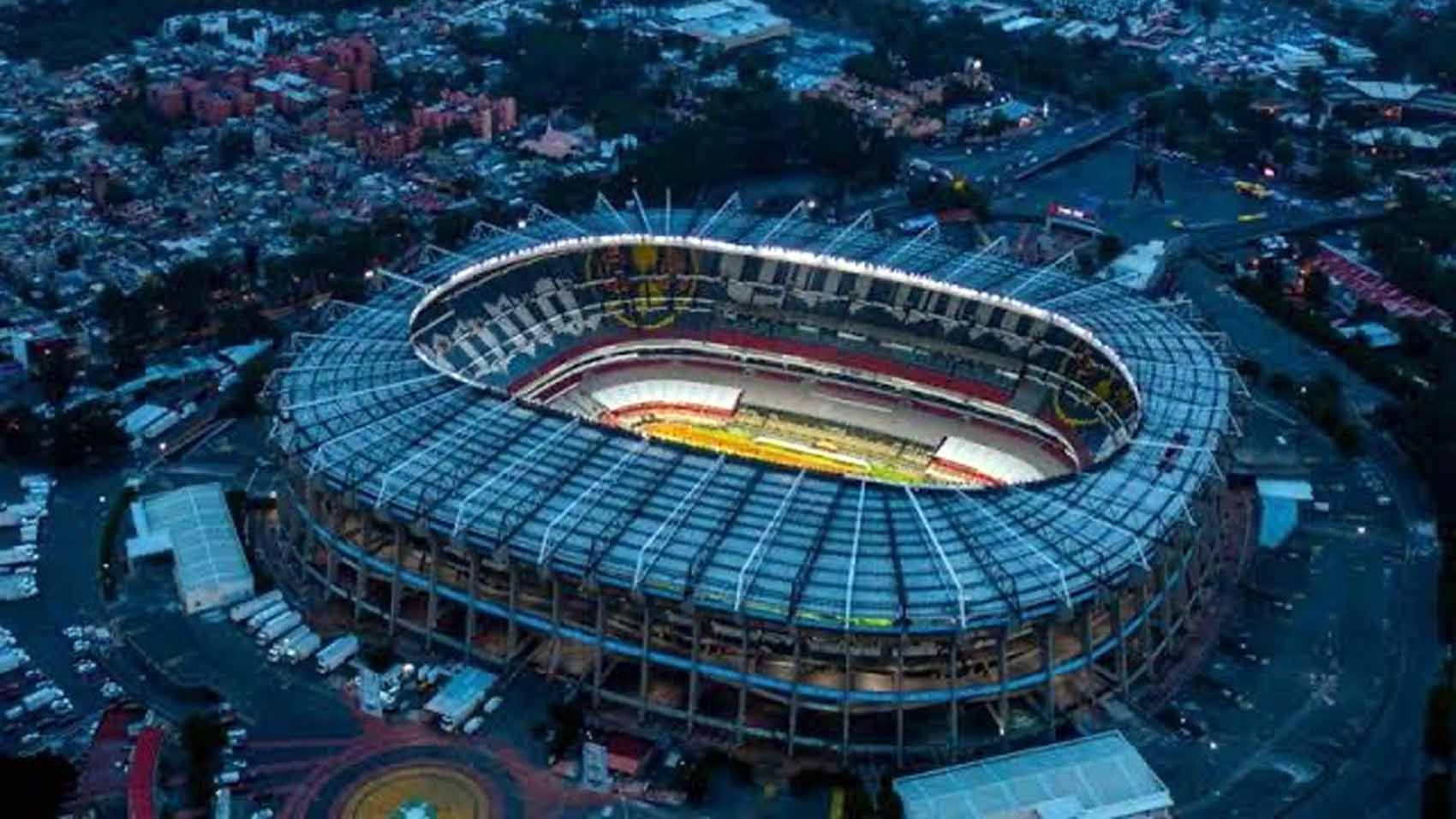 El Estadio Azteca será sede del partido inaugural del Copa Mundial de Futbol 2026. 