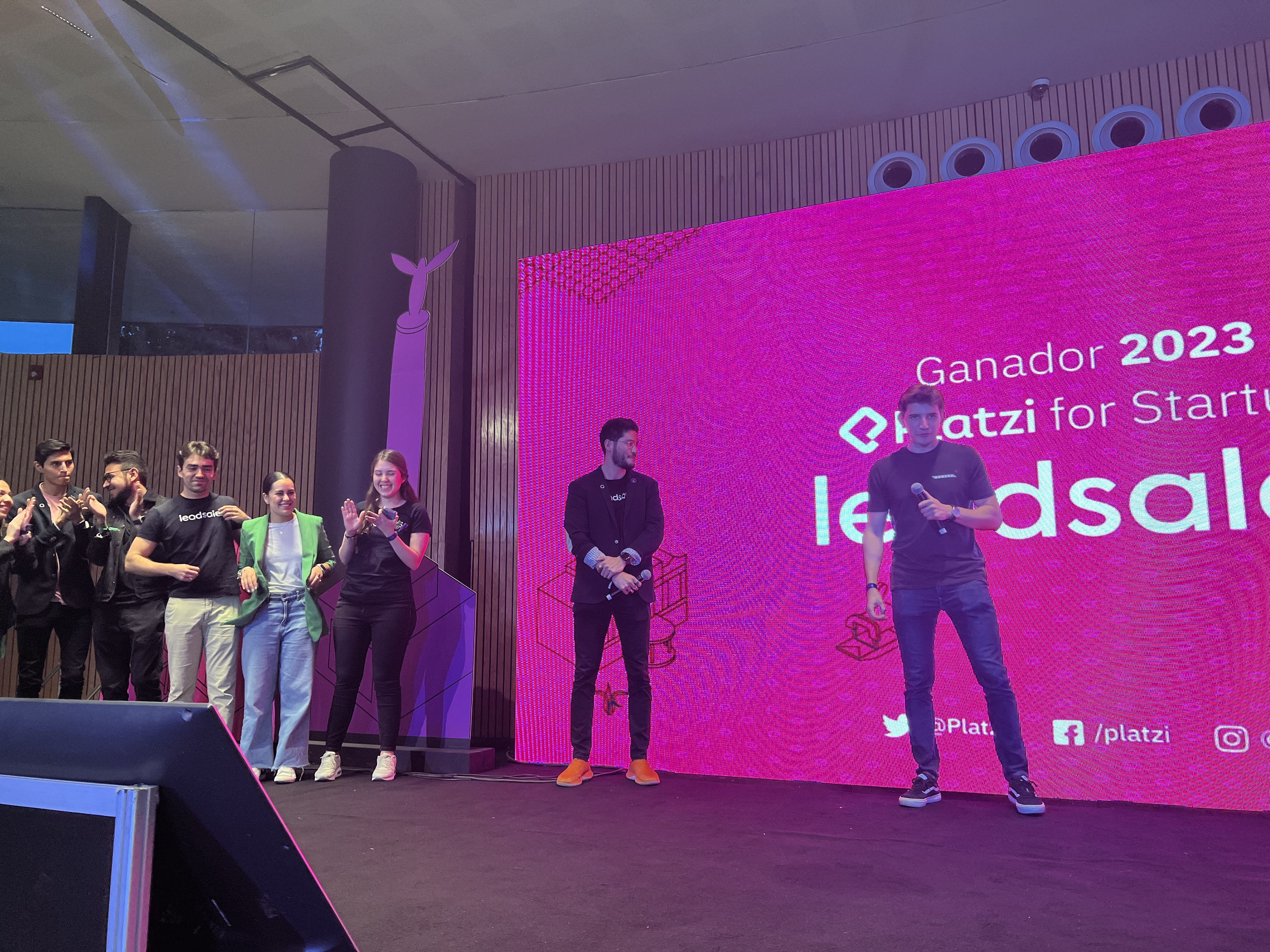 La startup mexicana Leadsales gana Platzi Startups Latam 2023