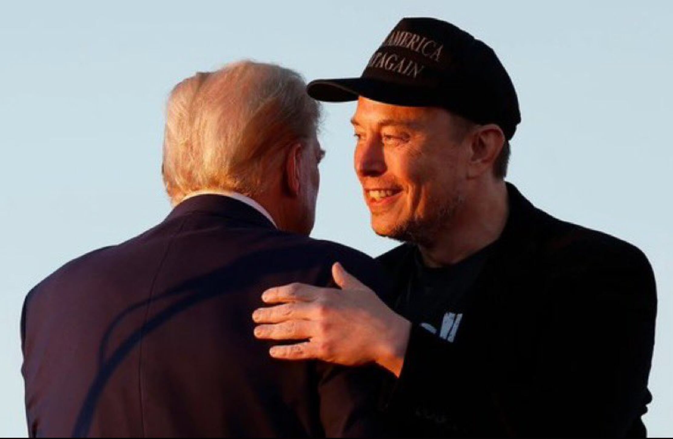 Donald Trump y Elon Musk, previo a la elección de Estados Unidos. (Foto: X @elonmusk)