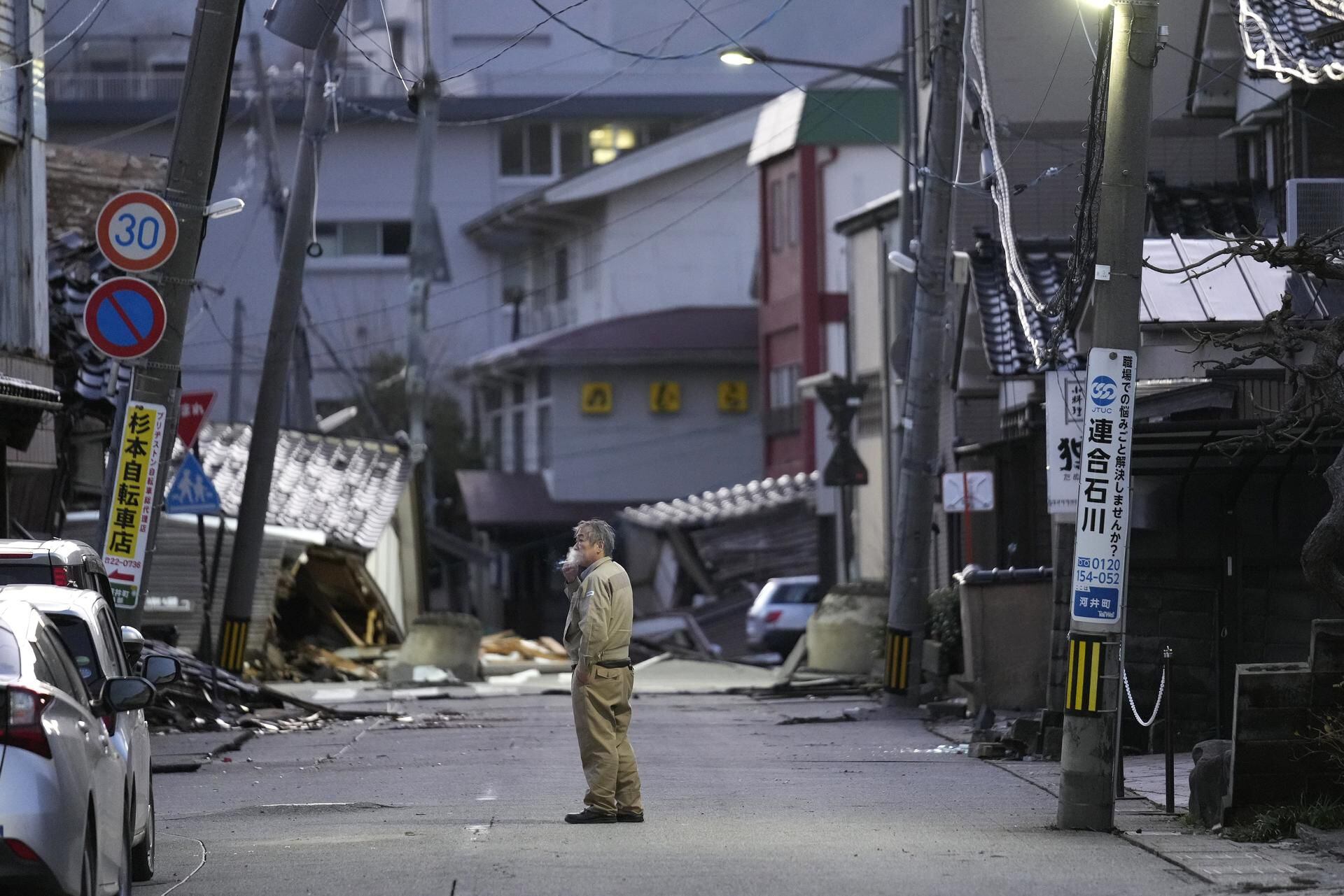 Nuevo sismo de 6 grados ‘sacude’ a Japón; epicentro fue el mismo del 1 de enero