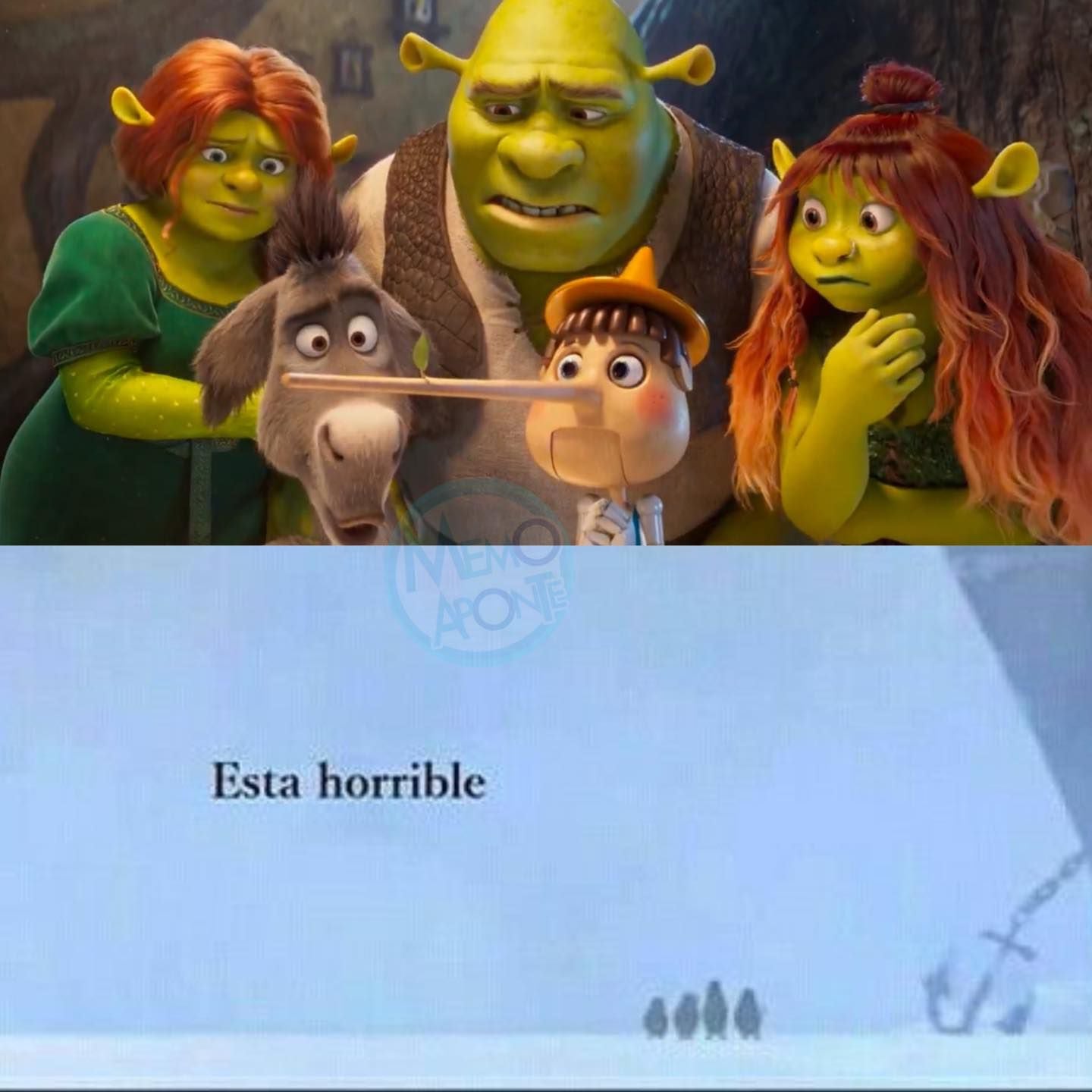 Memes sobre el tráiler de la película 'Shrek 5'. (Foto: Redes sociales)