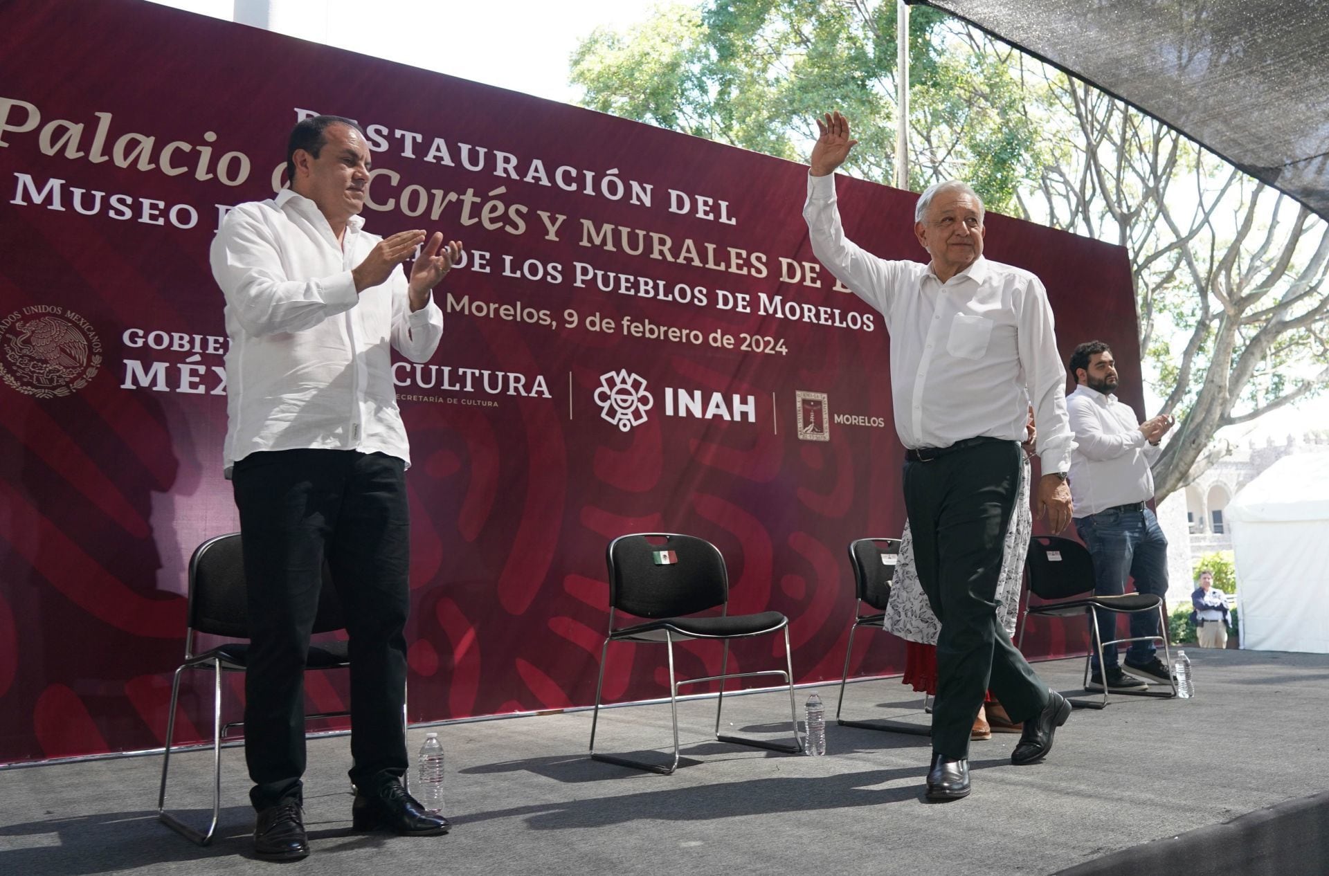 El presidente López Obrador ha defendido constantemente a la administración de Cuauhtémoc Blanco en Morelos. 