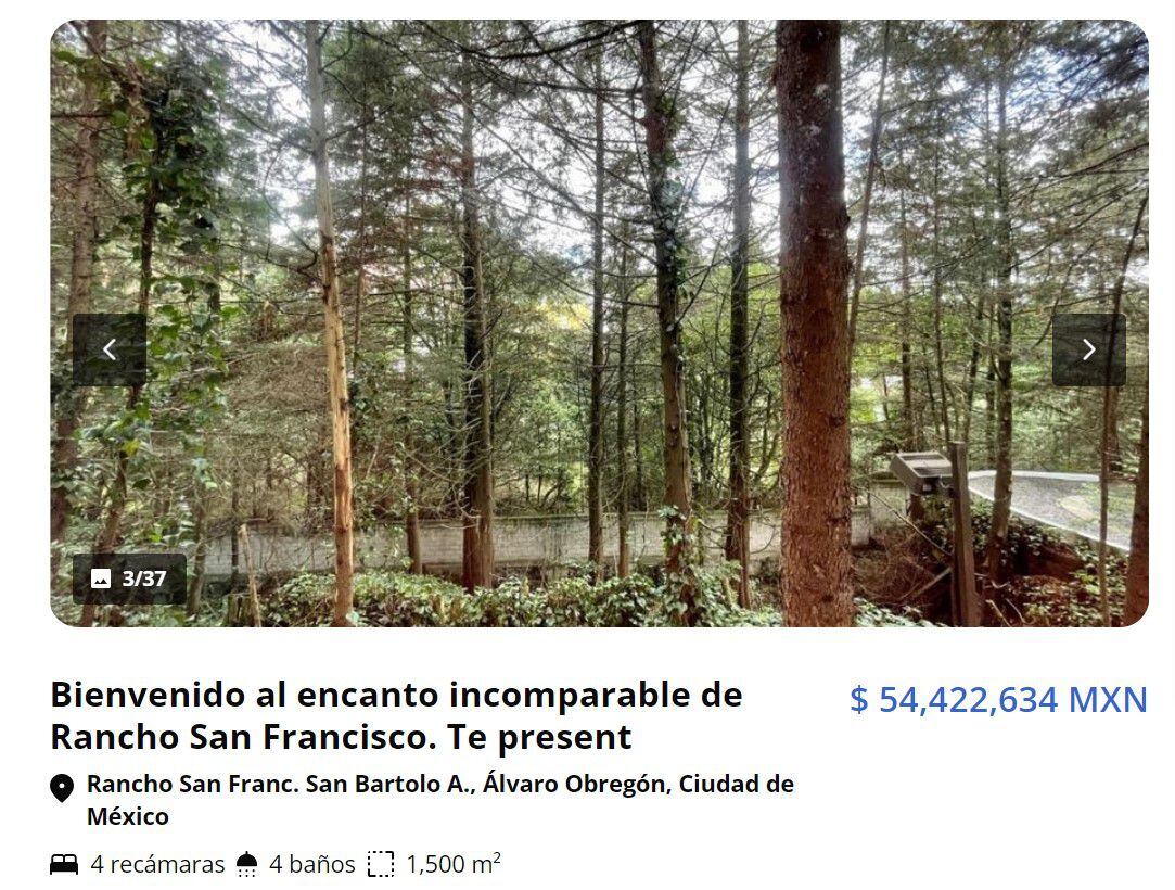 Rancho San Francisco en CDMX tiene un bosque privado.