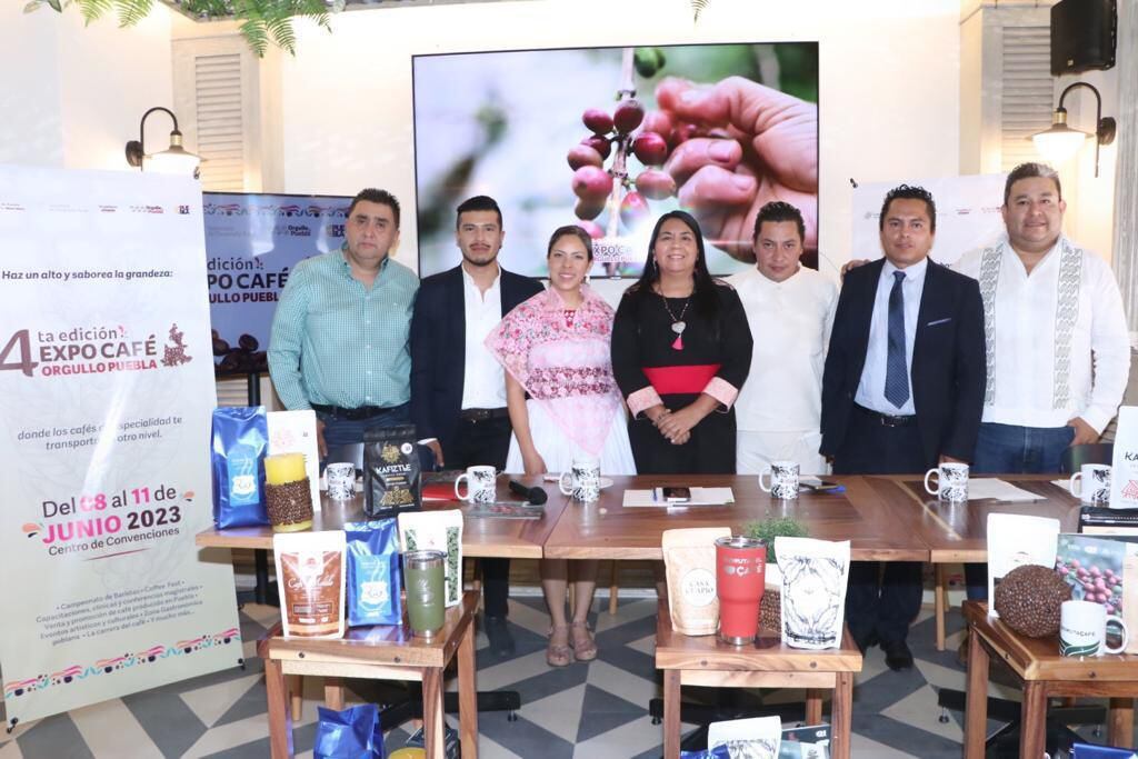 En CDMX, gobierno de Puebla presenta cuarta edición de Expo Café Orgullo Puebla