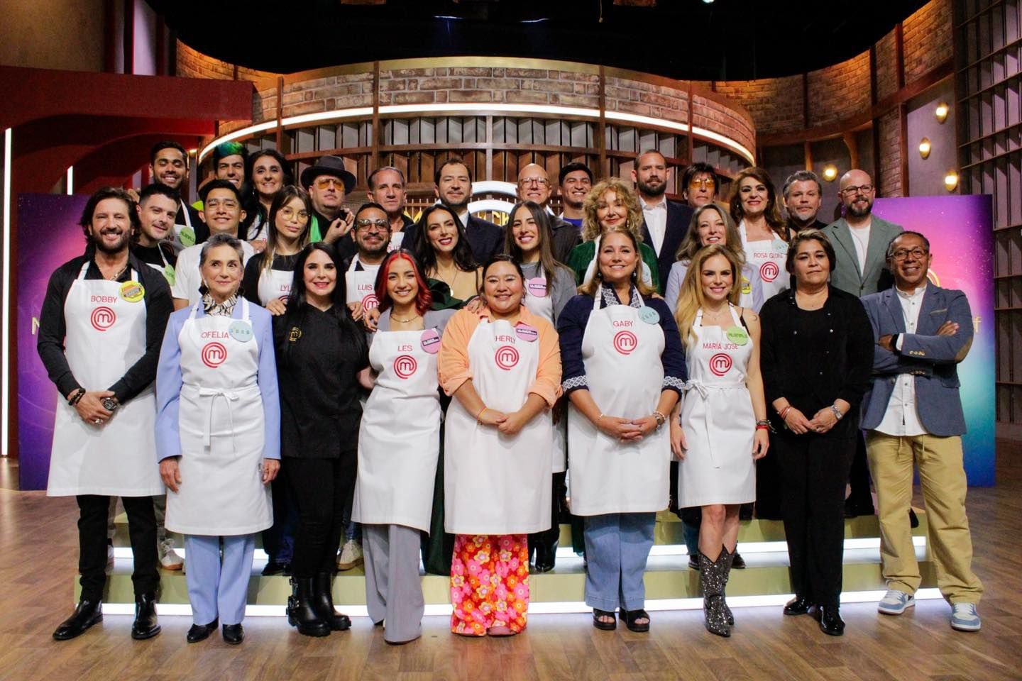 Ellos son todos los concursantes de MasterChef Celebrity 2025. (Foto: MasterChef)