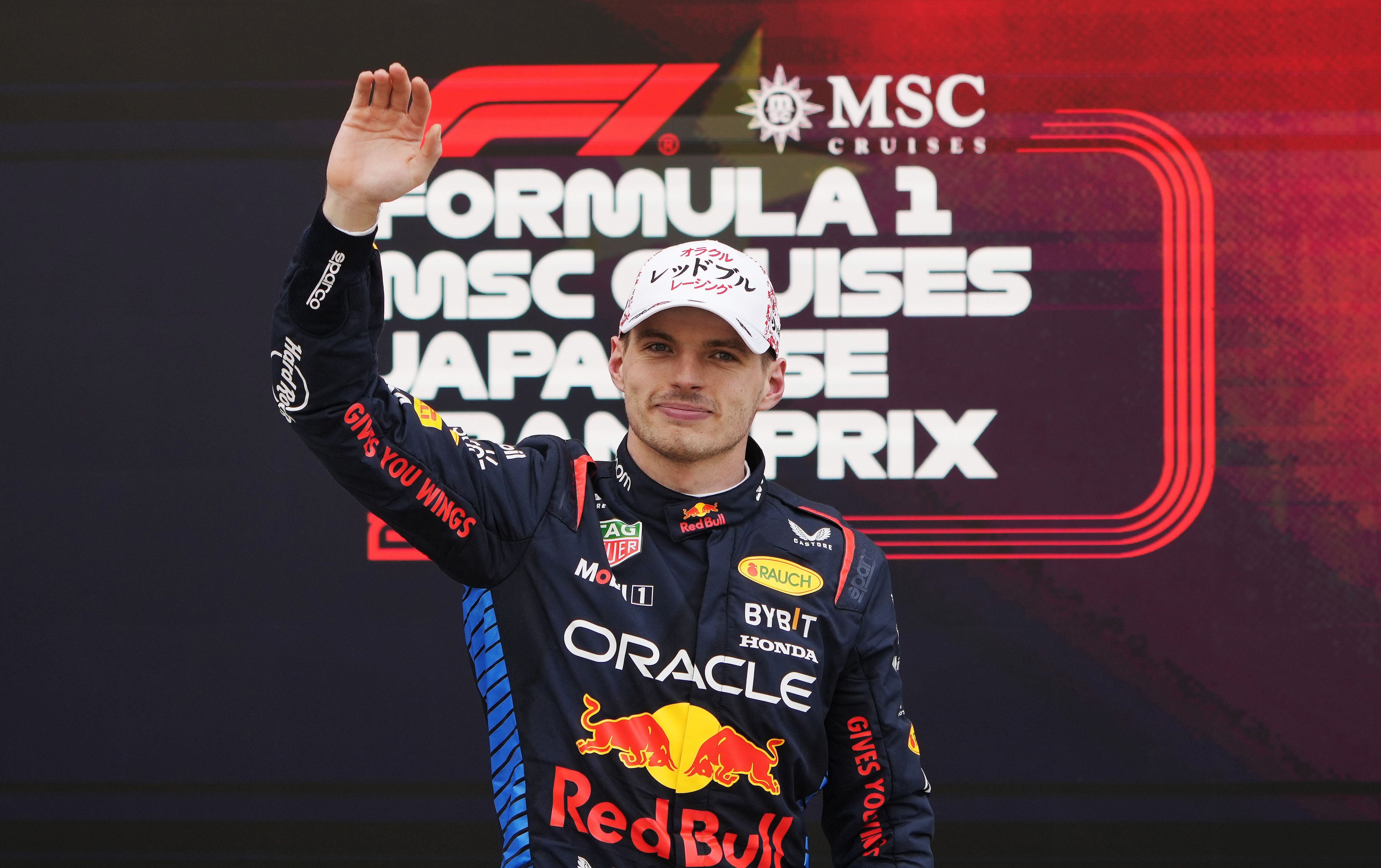 Max Verstappen, piloto de Red Bull, se llevó el primer lugar del Gran Premio de Japón. (Foto: EFE)