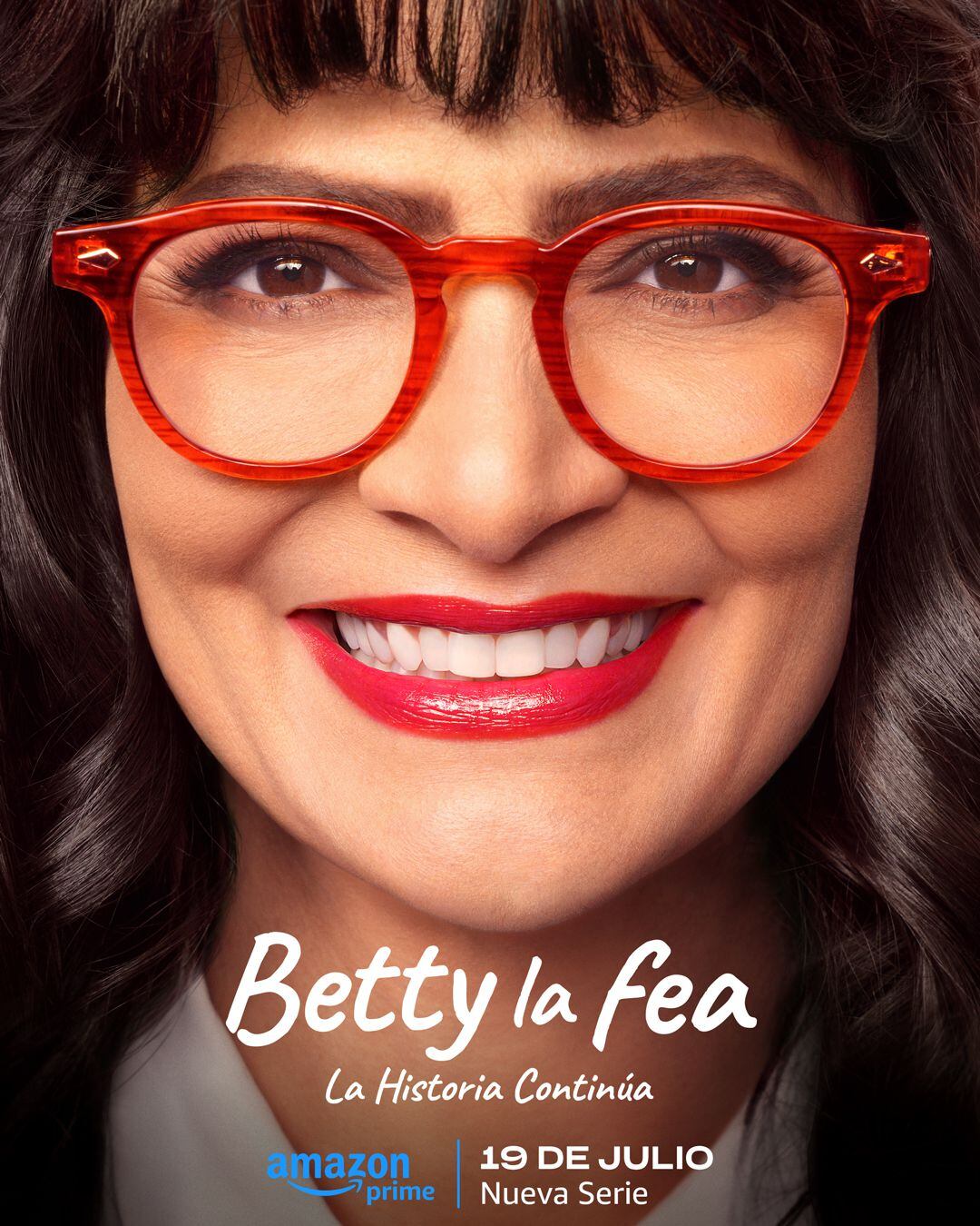 La serie 'Betty la fea' se estrena el 19 de julio en Prime Video. (Foto: X / @PrimeVideoLat).
