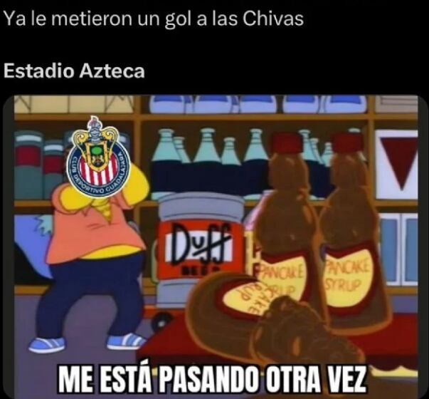 Memes sobre el partido de América vs. Chivas realizado este 13 de marzo. (Foto: Redes sociales)