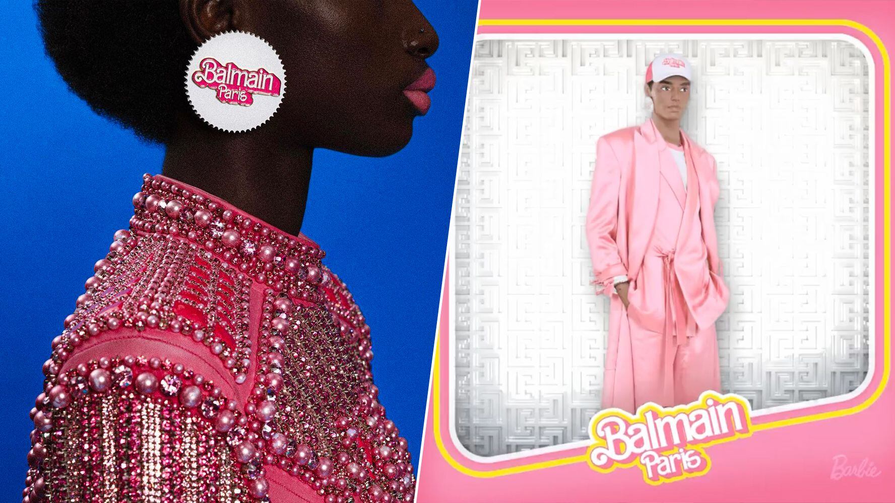 Balmain x Barbie: Una colaboración muy rosa y sin límites de género