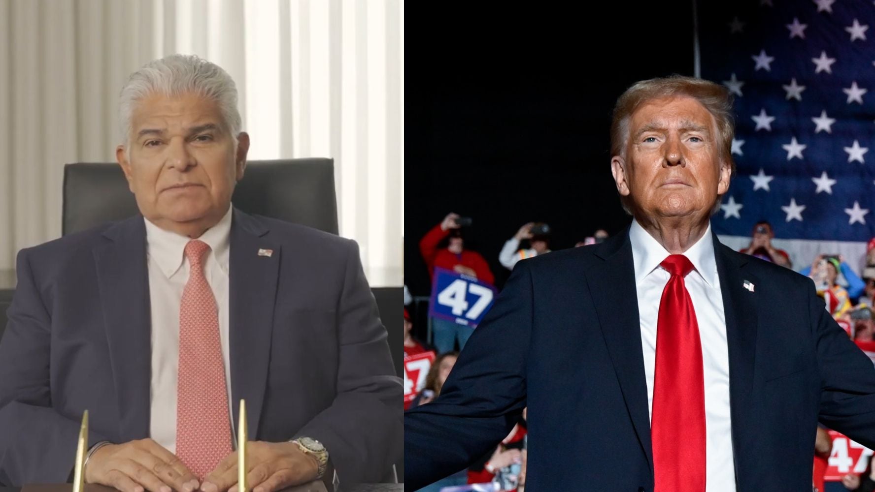 ‘Trump miente’: José Mulino niega que el presidente EU esté recuperando el Canal de Panamá