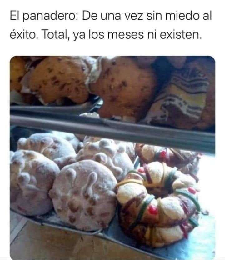 Memes de la tradicional rosca de Reyes. (Foto: Redes sociales)