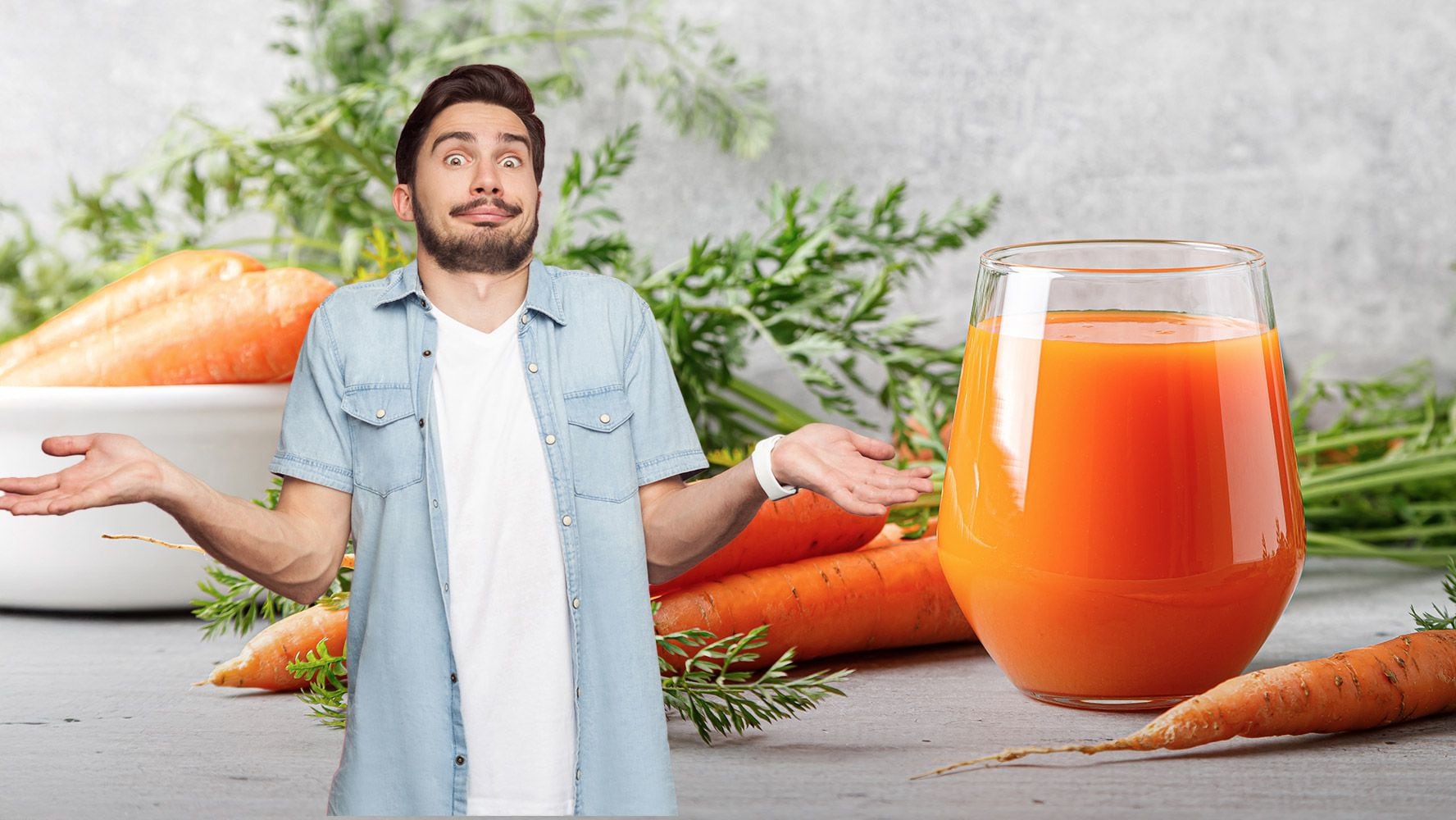 El jugo de zanahoria es saludable, pero es necesario moderar su consumo. (Foto: Especial El Financiero).