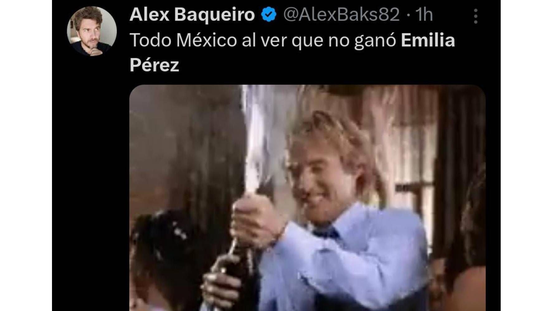 Memes de los premios Oscar 2025 y 'Emilia Pérez'. (Foto: X)