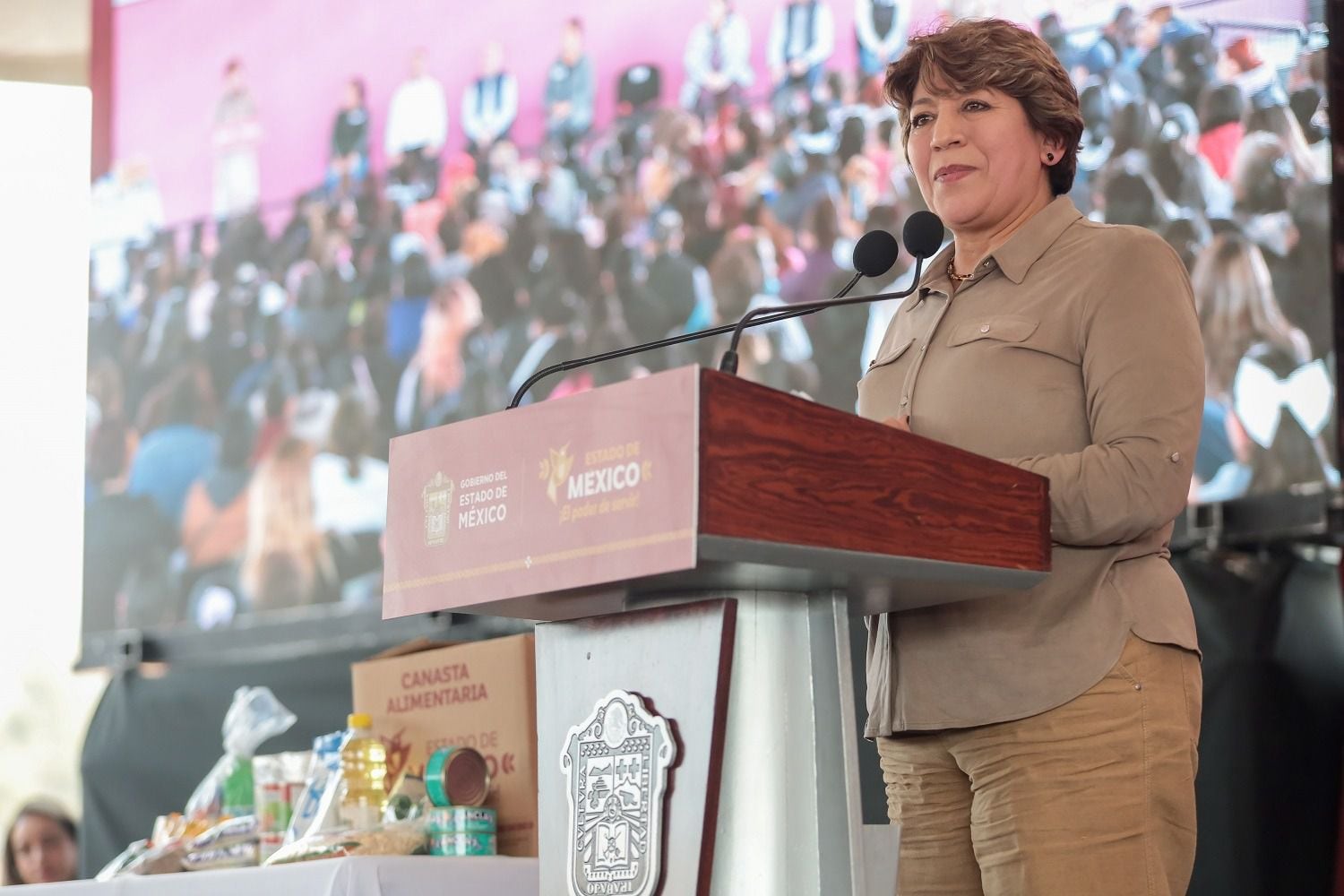 Delfina Gómez destaca beneficios de Mujeres con Bienestar: ‘Mejoraremos la vida de las mexiquenses’