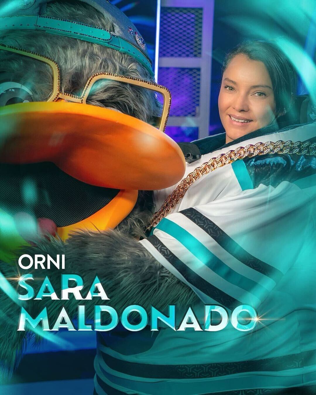 Sara Maldonado era 'Orni' en 'Quién es la máscara' 2024 (Foto: @quieneslamascara).