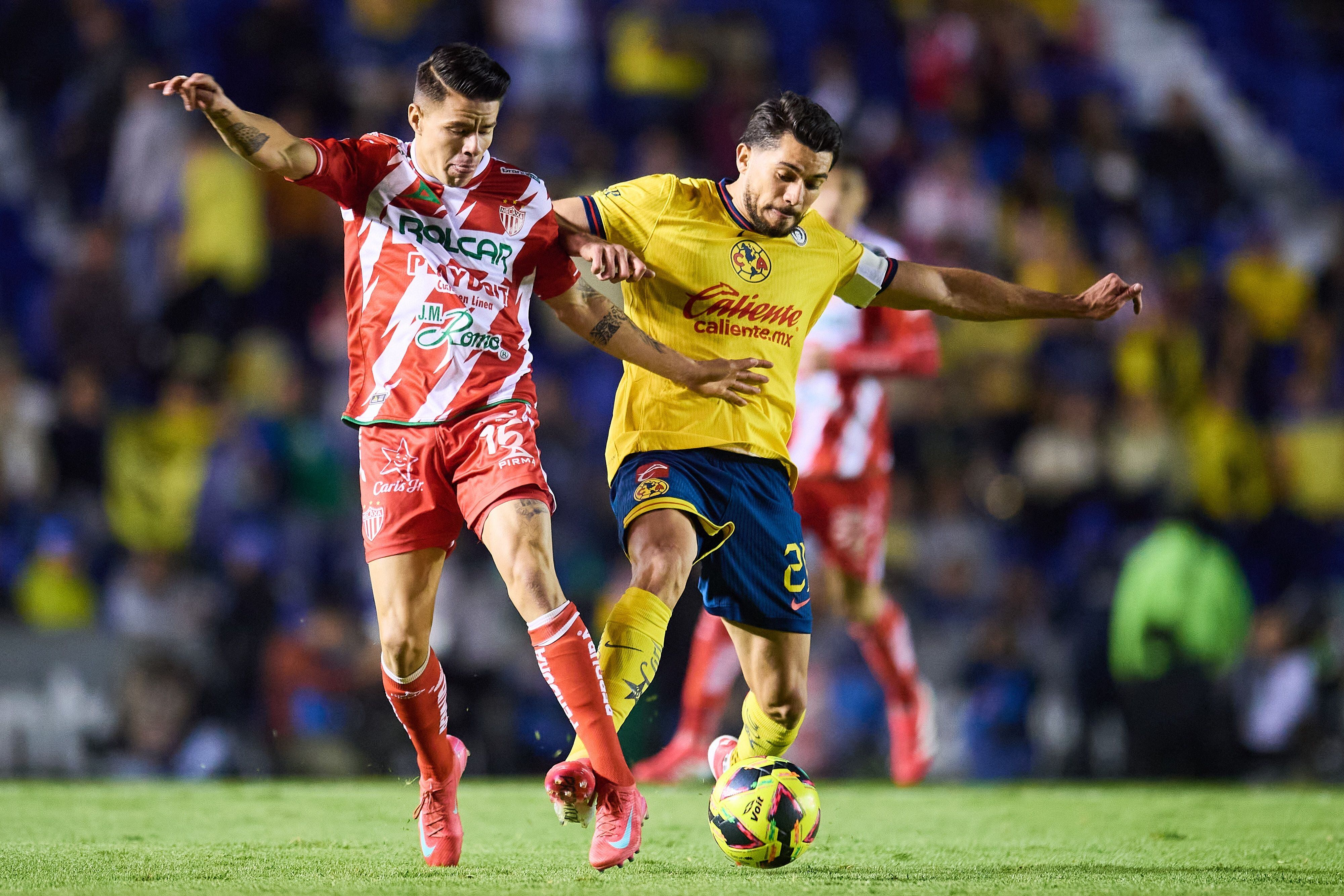 América perdió ante Necaxa en la Jornada 7 del Clausura 2025. (Foto: Mexsport)