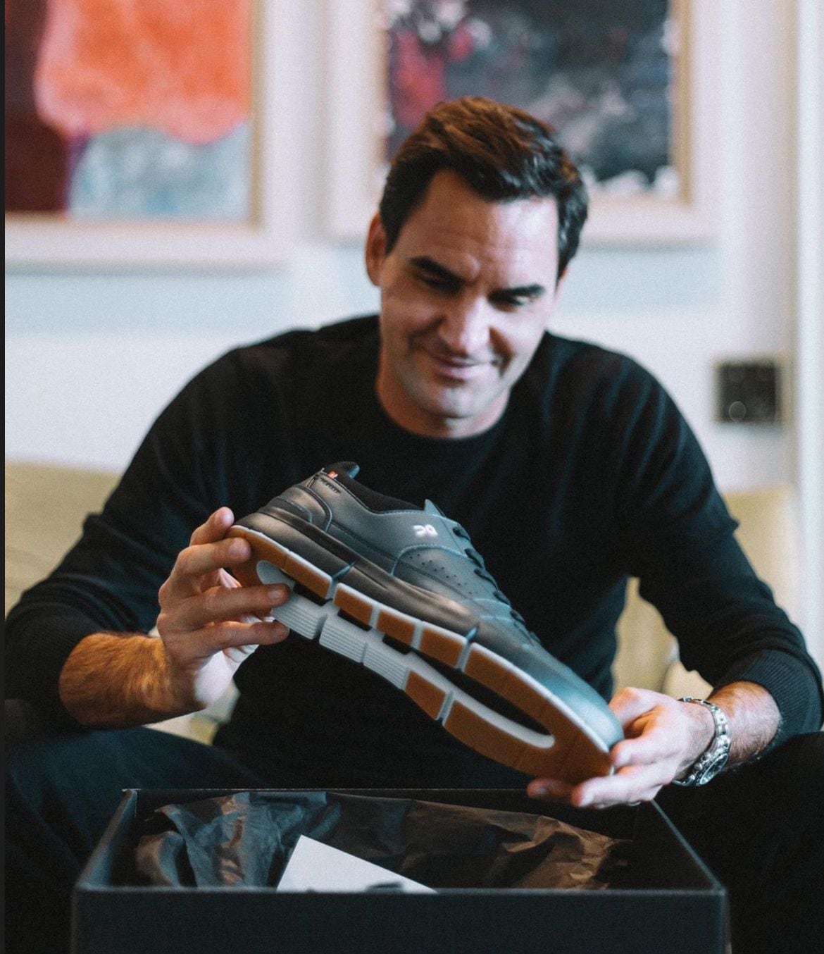 Roger Federer es socio de la marca de ropa deportiva On Running. (Foto: Instagram / @on)