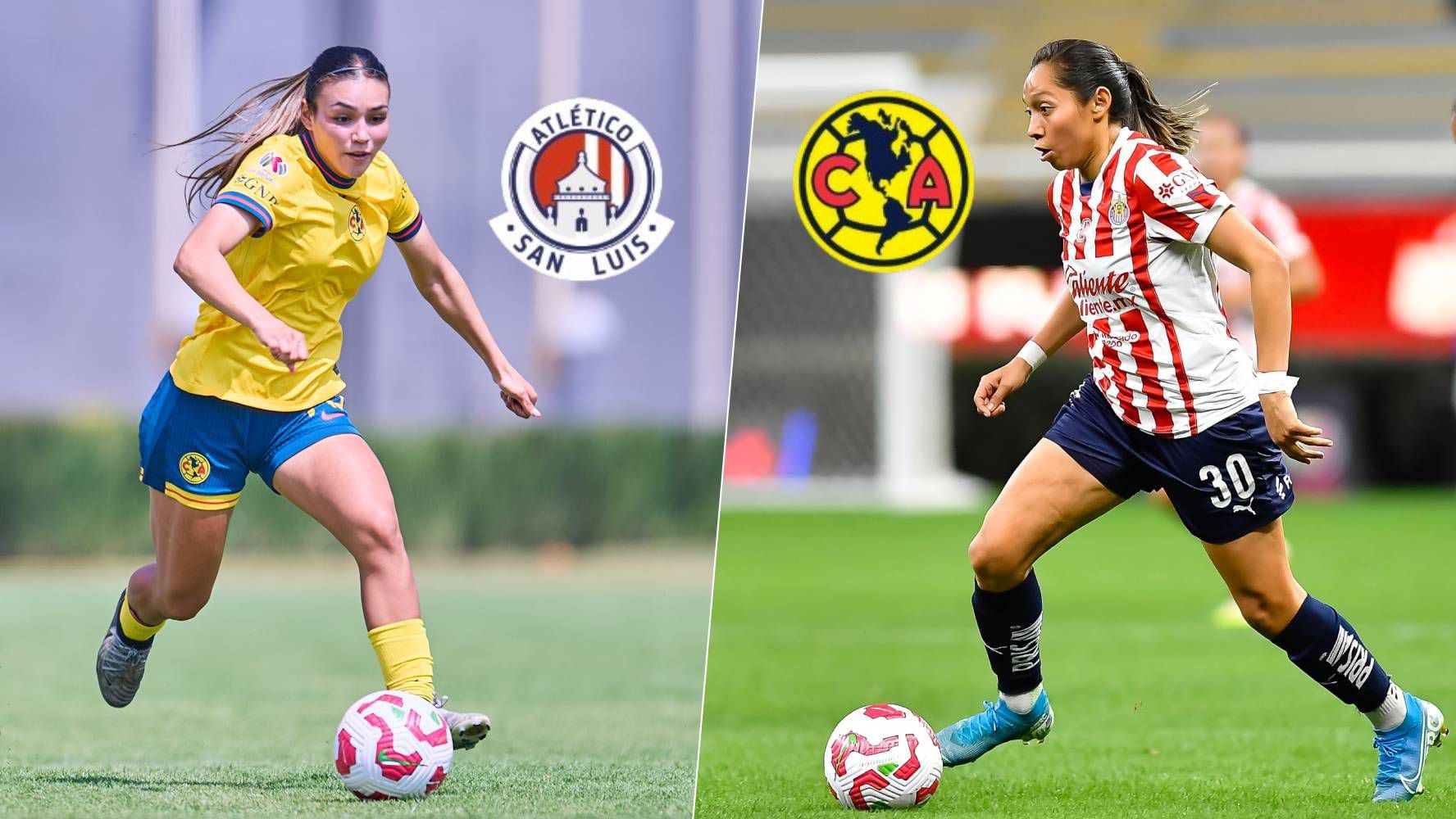 La jornada 10 del Clausura 2025 Femenil inició con el partido América vs. Atlético de San Luis. (Foto: Mexsport/ Especial El Financiero)