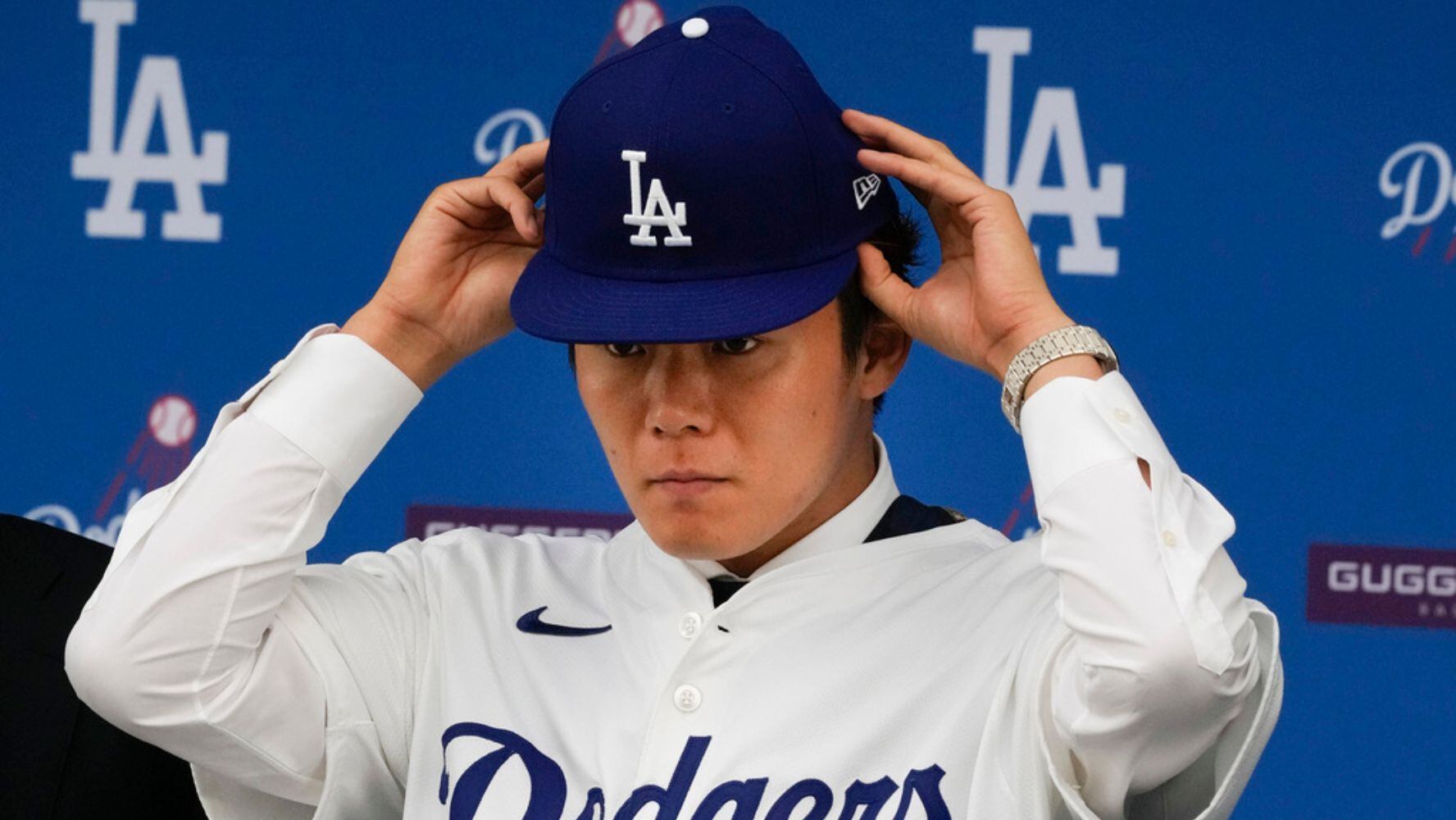 Yoshinobu Yamamoto es el nuevo pitcher de Los Dodgers. (Foto: AP)
