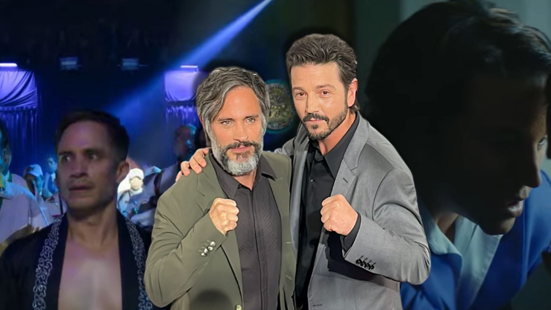 'La Máquina' con Gael García y Diego Luna, es una nueva serie que gira en torno a la historia de un boxeador. (Fotoarte: El Financiero)